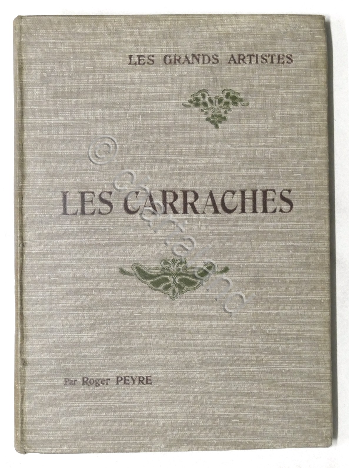 Les Grands Artistes - R. Peyre - Les Carraches: biographie …