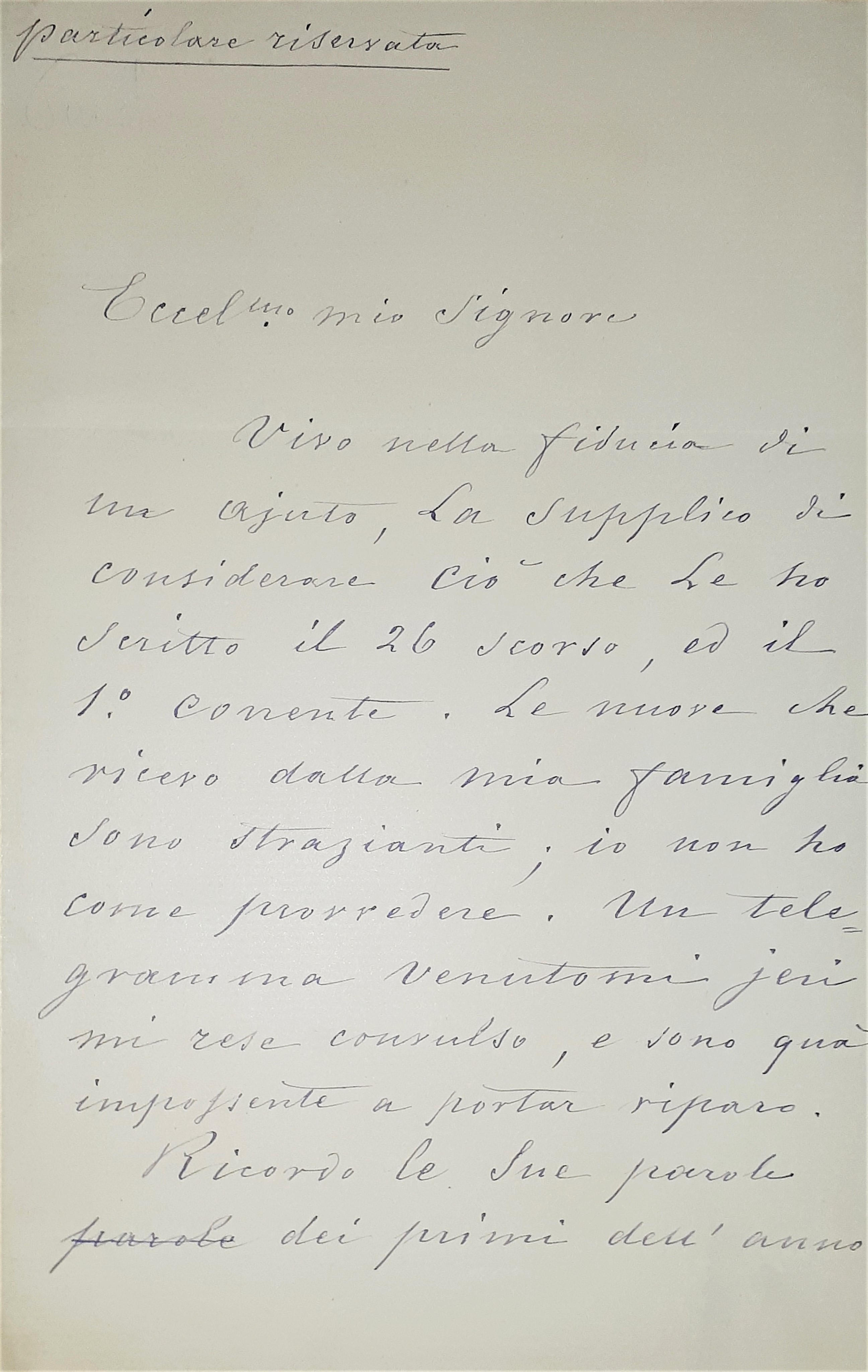 Lettera manoscritta con autografo - Patriota Giovanni Battista Fauché - …