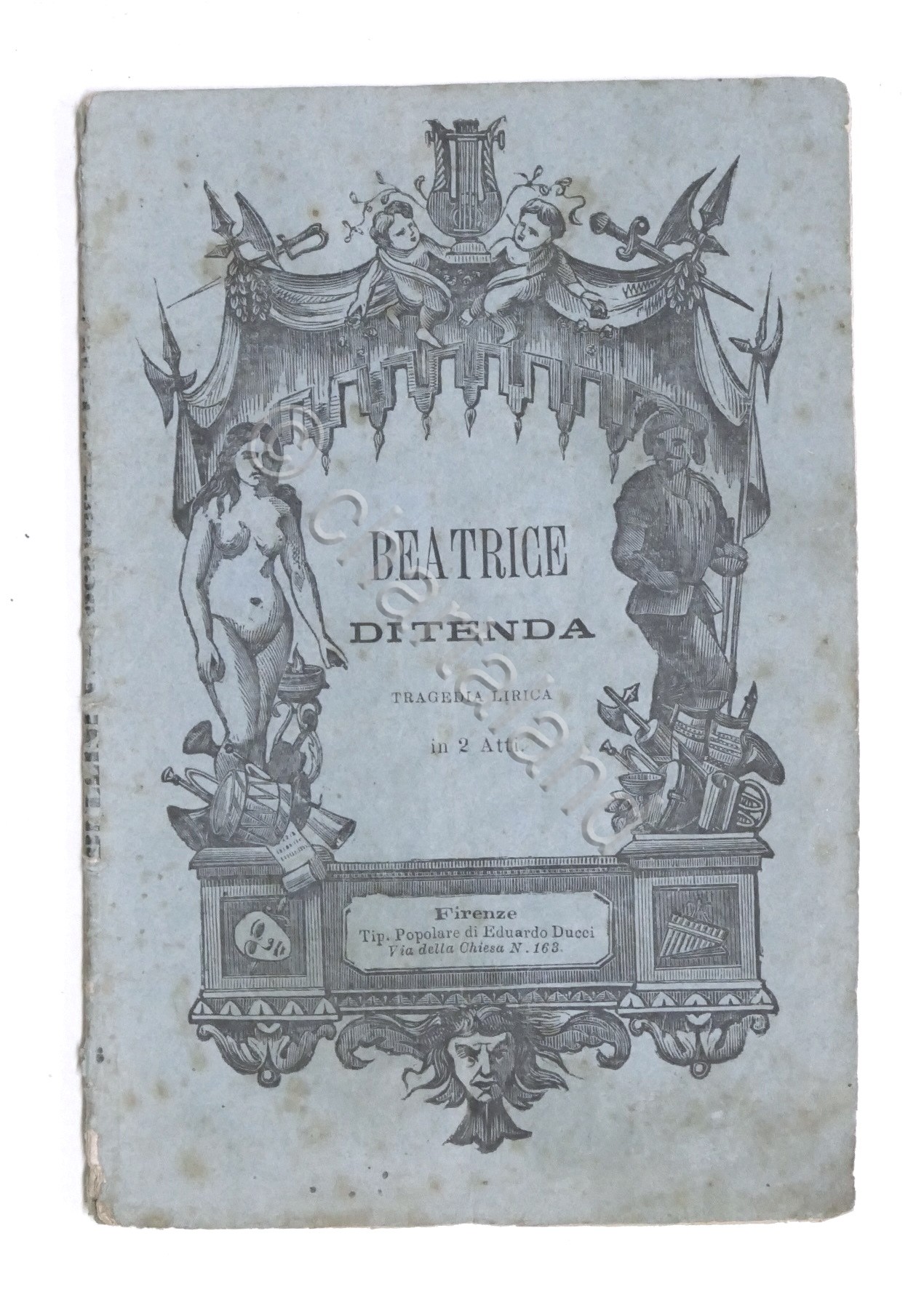 Libretto Opera - V. Bellini - Beatrice di Tenda - …