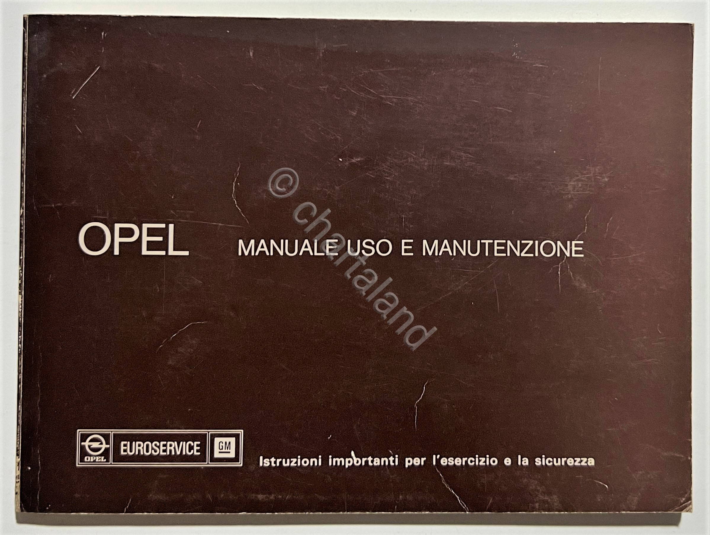 Libretto Uso e Manutenzione - Opel Kadett Ascona Manta Rekord …