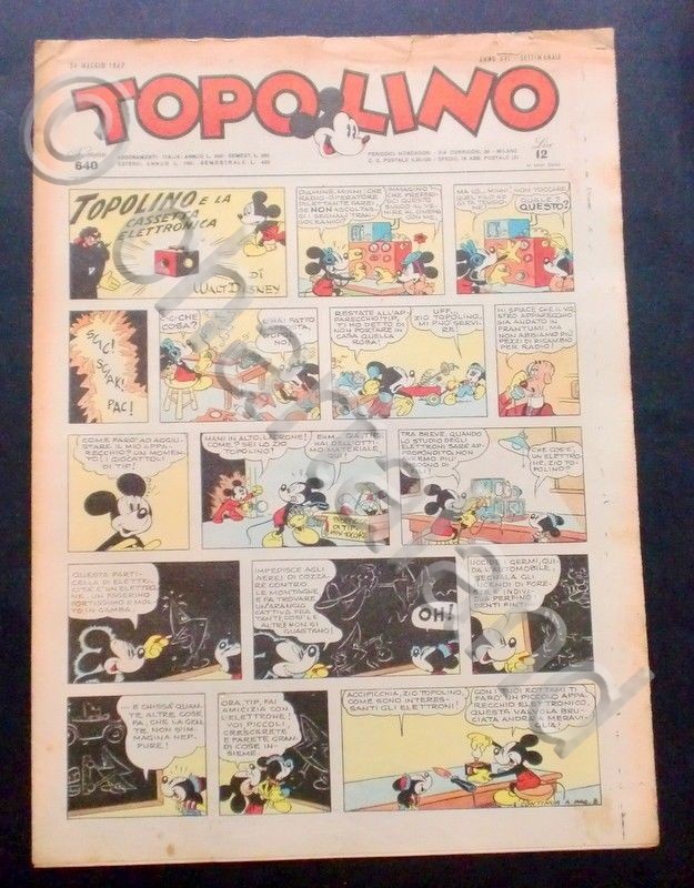 Topolino giornale - Numero 640 - Anno XVI - Maggio …
