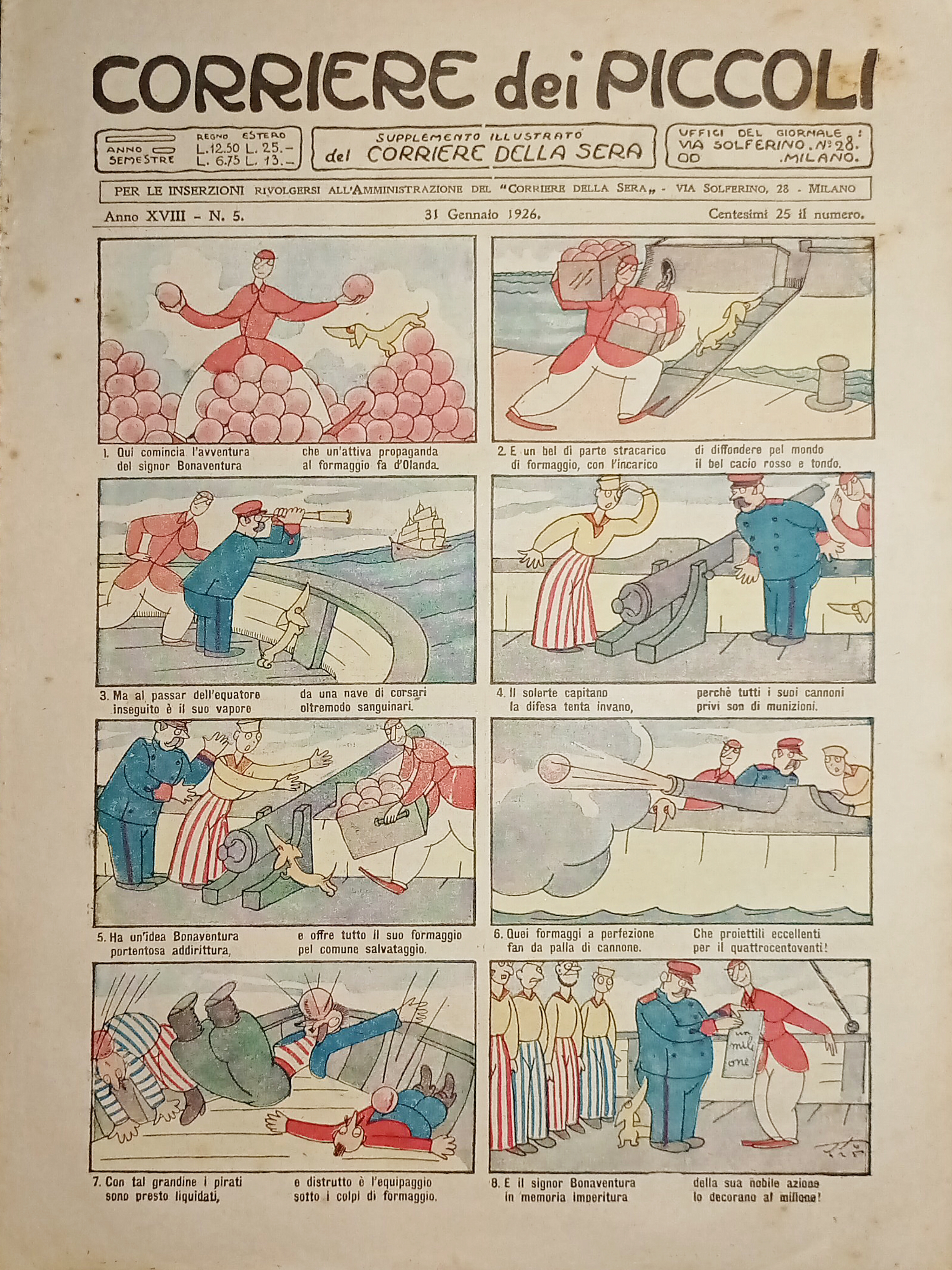 Libri Ragazzi - Corriere dei Piccoli N. 5 - 1926 …