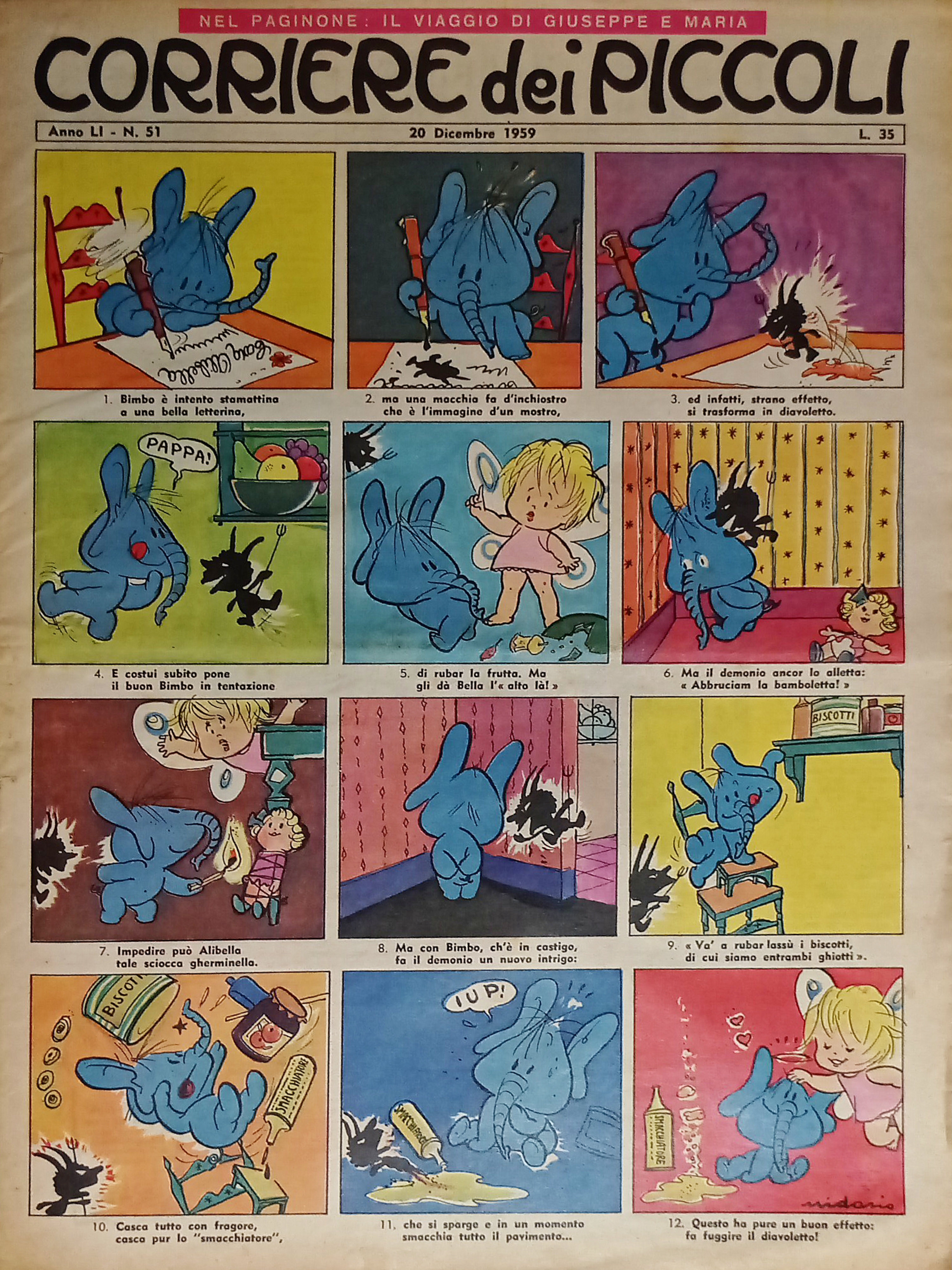 Libri Ragazzi - Corriere dei Piccoli N. 51 - 1959 …