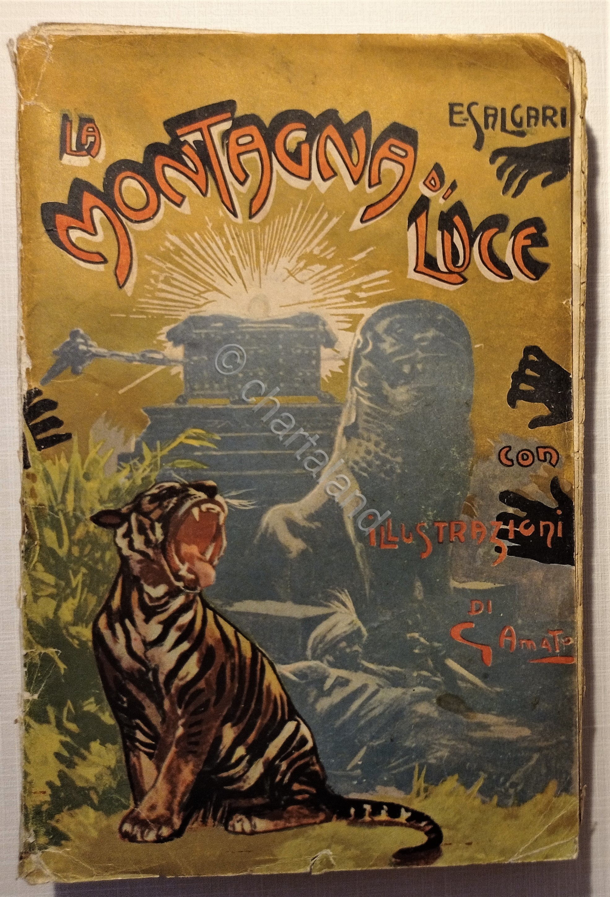 Libri Ragazzi - E. Salgari - La Montagna di Luce: …