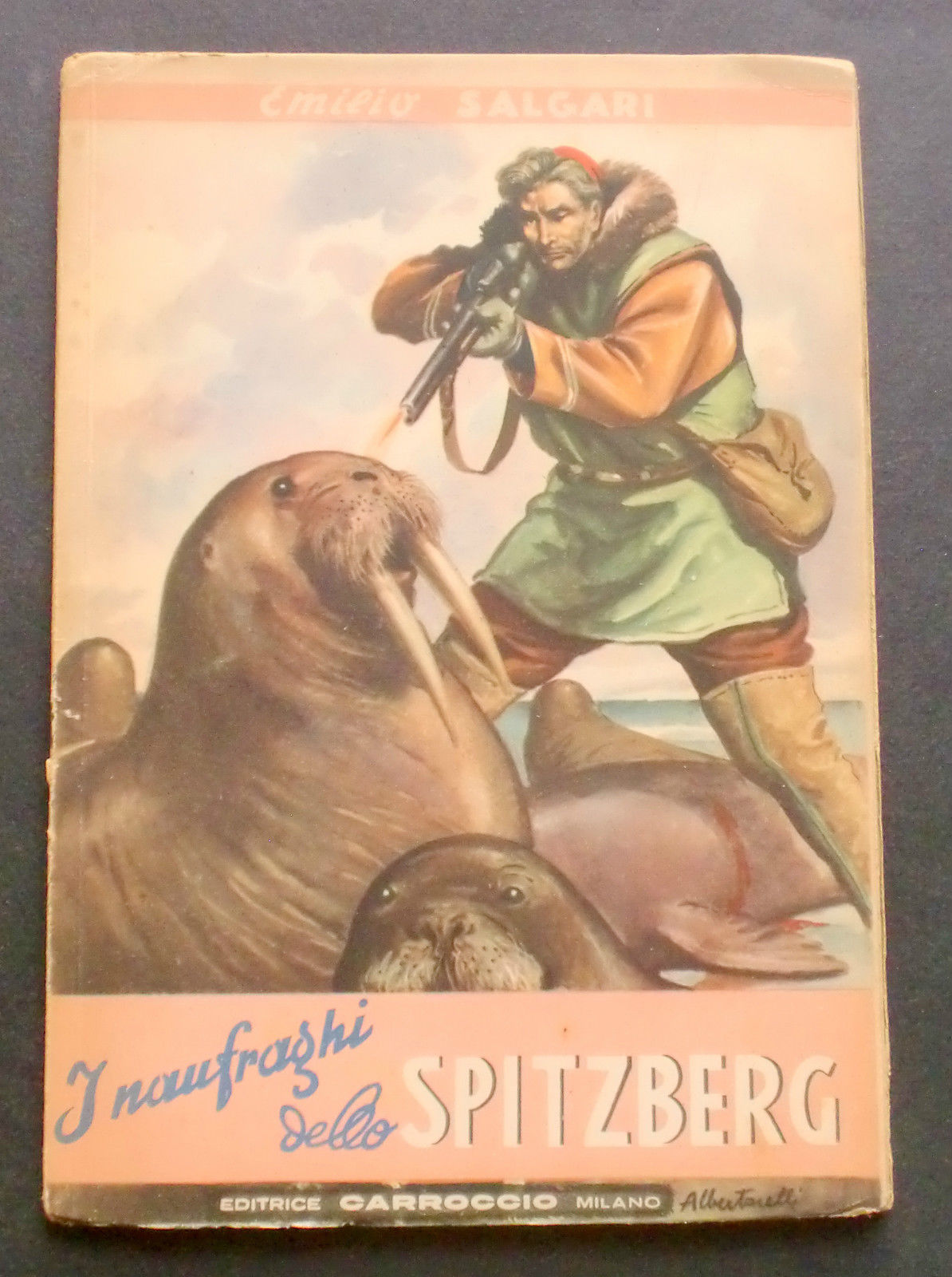 Libri Ragazzi - I naufraghi dello Spitzberg - E. Salgari …