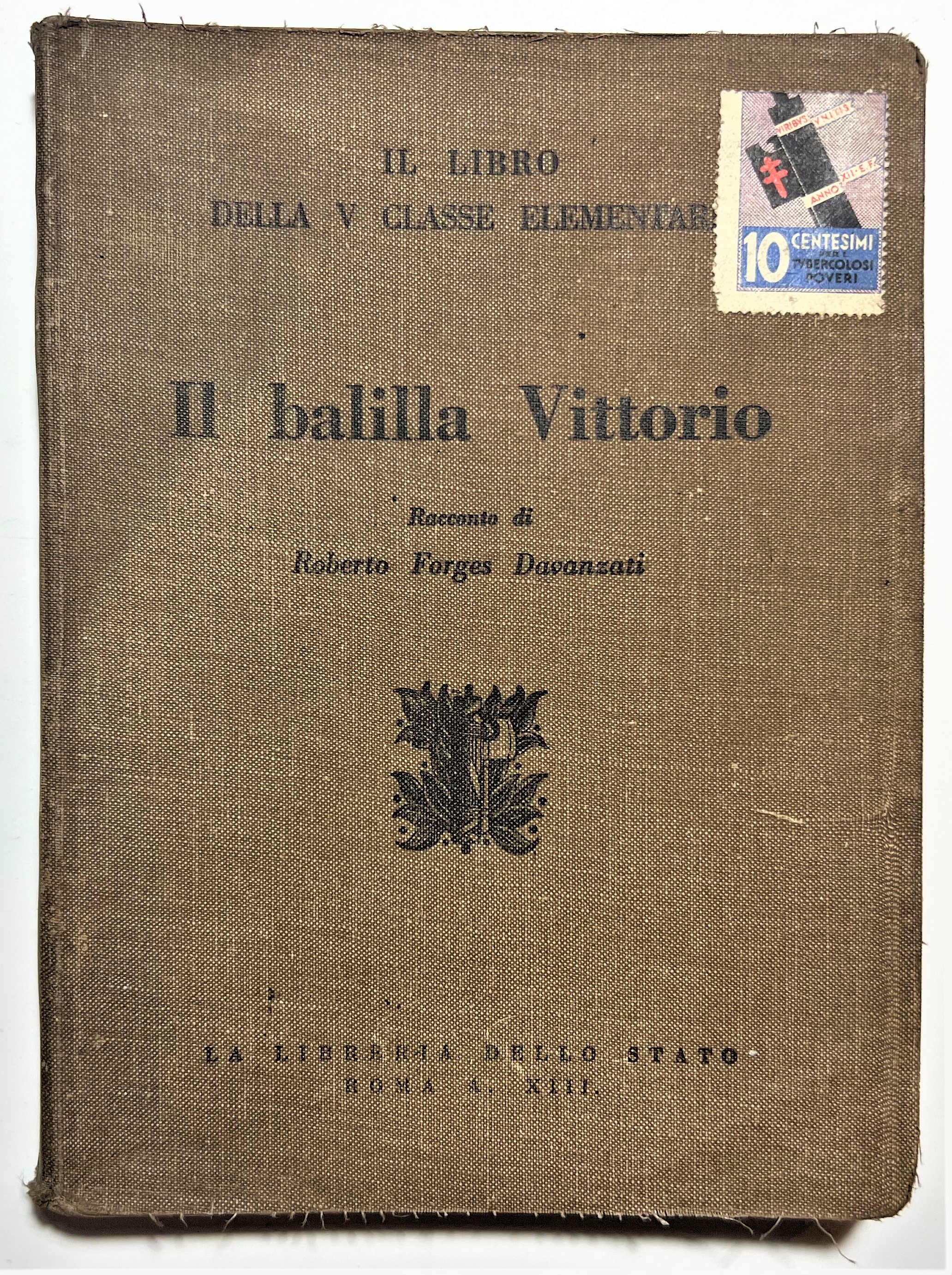 Libro V^ Classe Elementare - R. Forges Davanzati - Il …