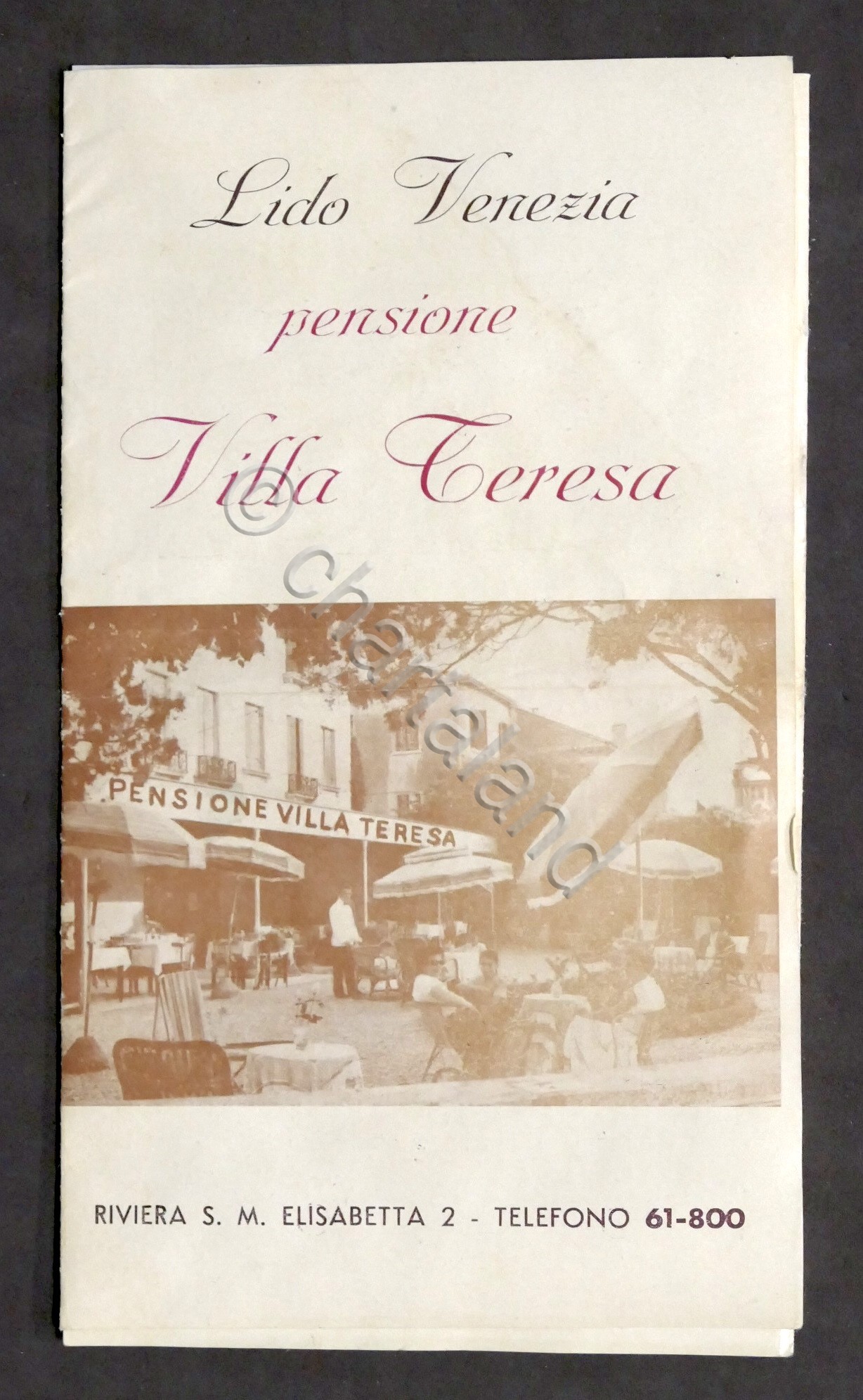 Lido Venezia - Brochure e listino Pensione Villa Teresa - …