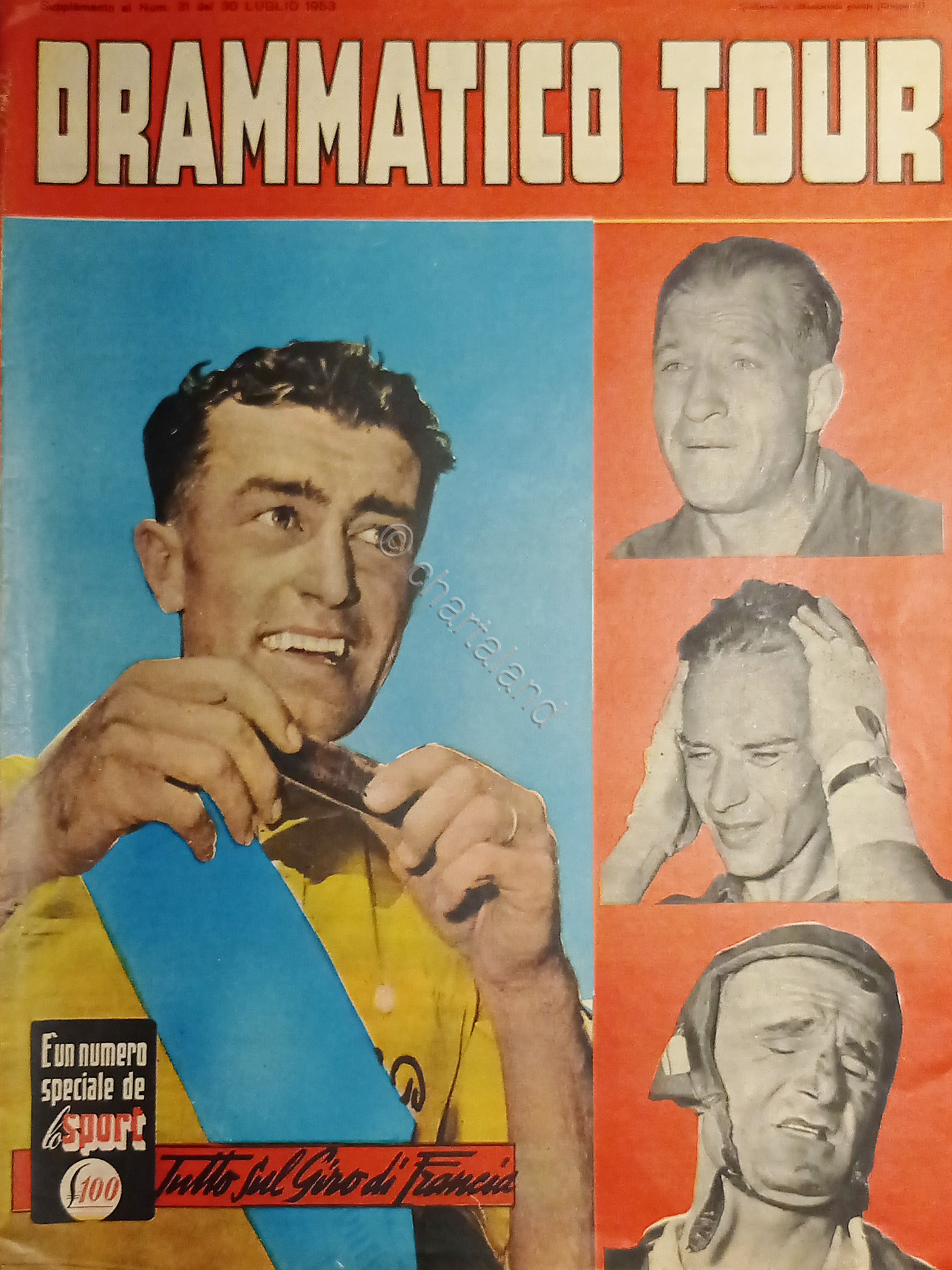 Lo Sport - Suppl. al N. 31 - Drammatico Tour …