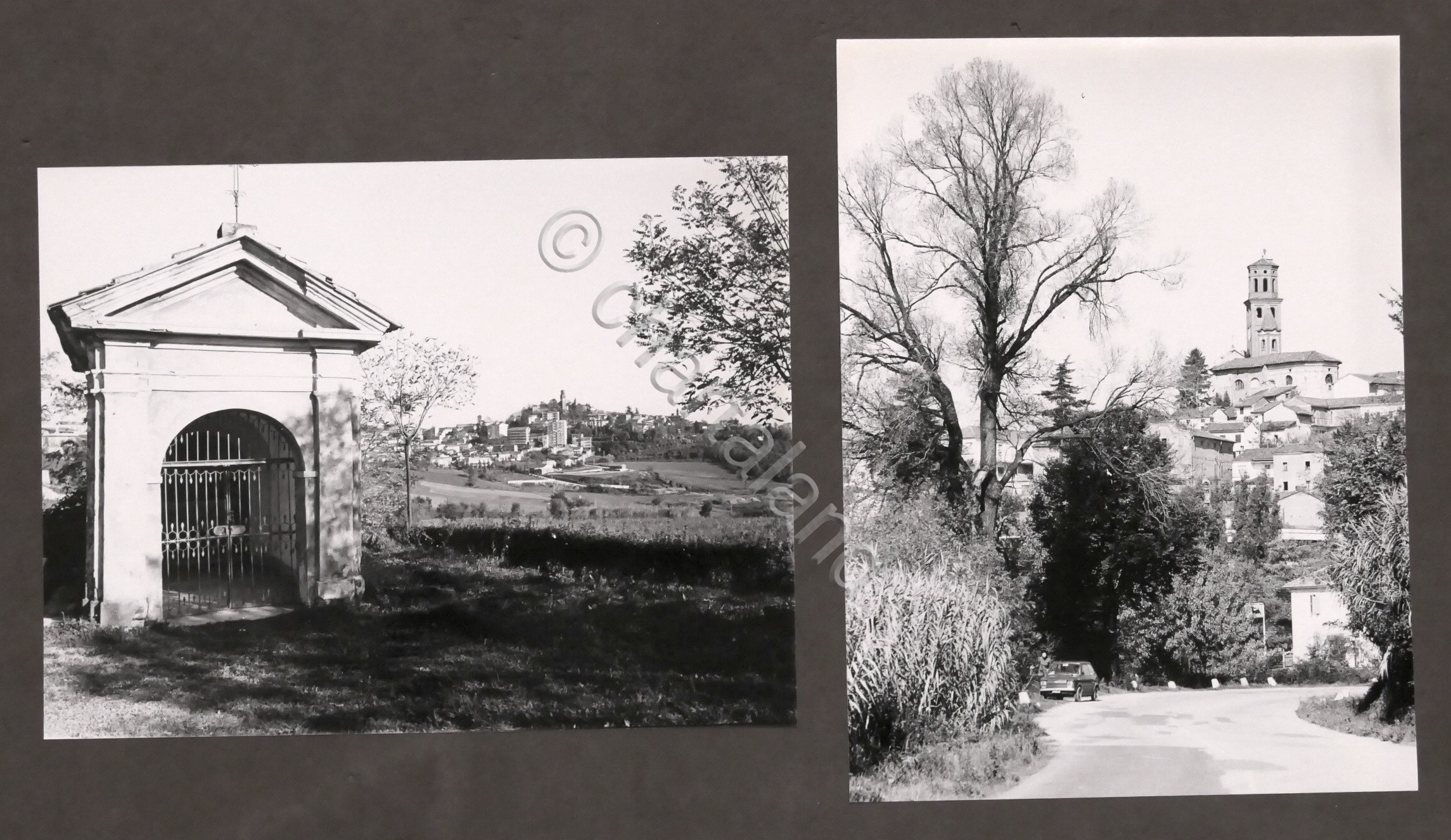 Lotto 2 fotografie San Salvatore Monferrato - anni '70