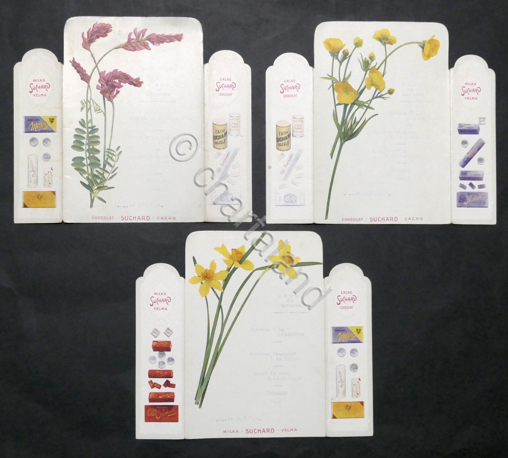 Lotto 3 Menu - Suchard Chocolat Cacao Milka Velma - …