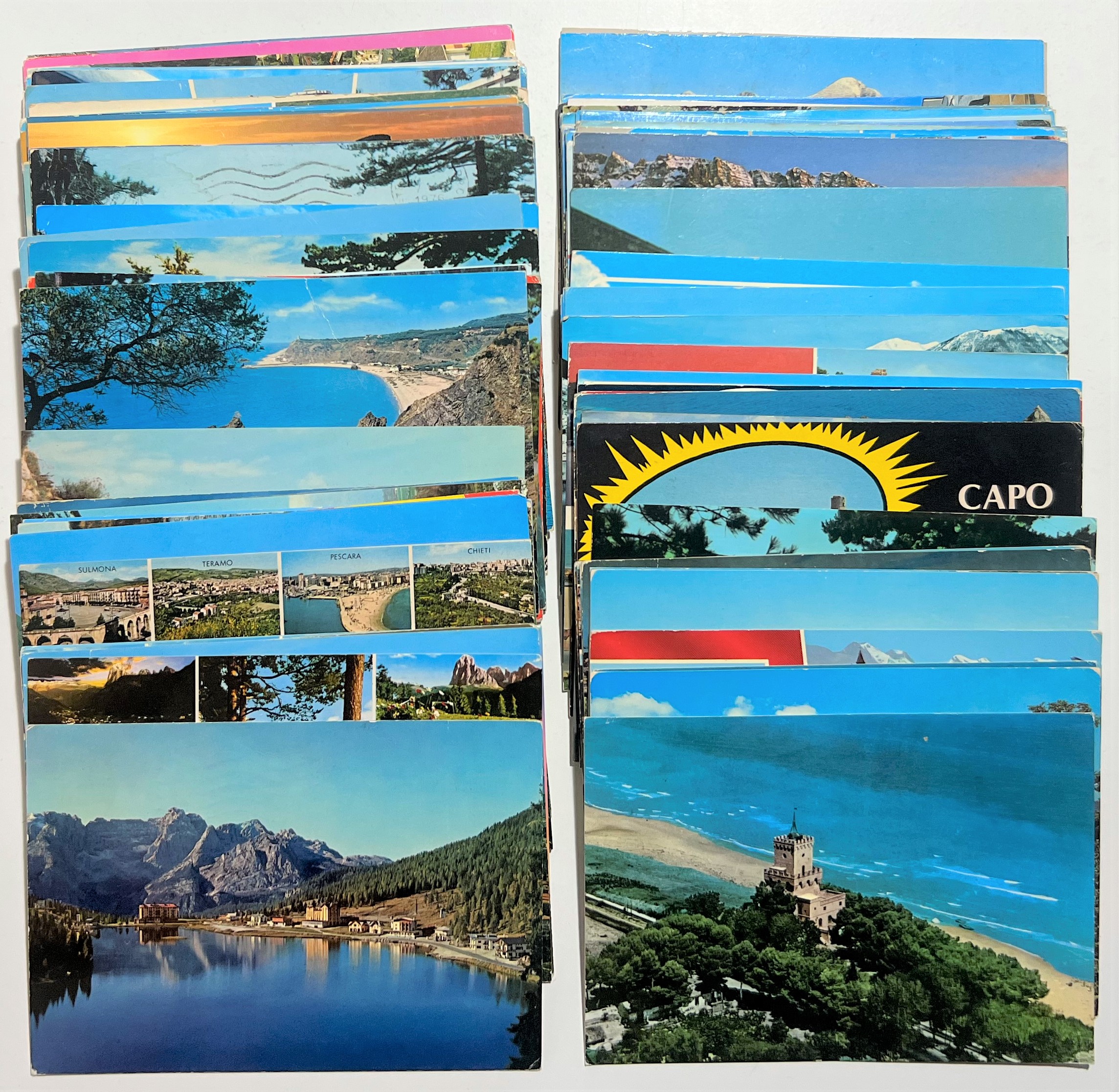 Lotto Cartoline 100 pz. - Formato Grande a colori 1950/1980 …
