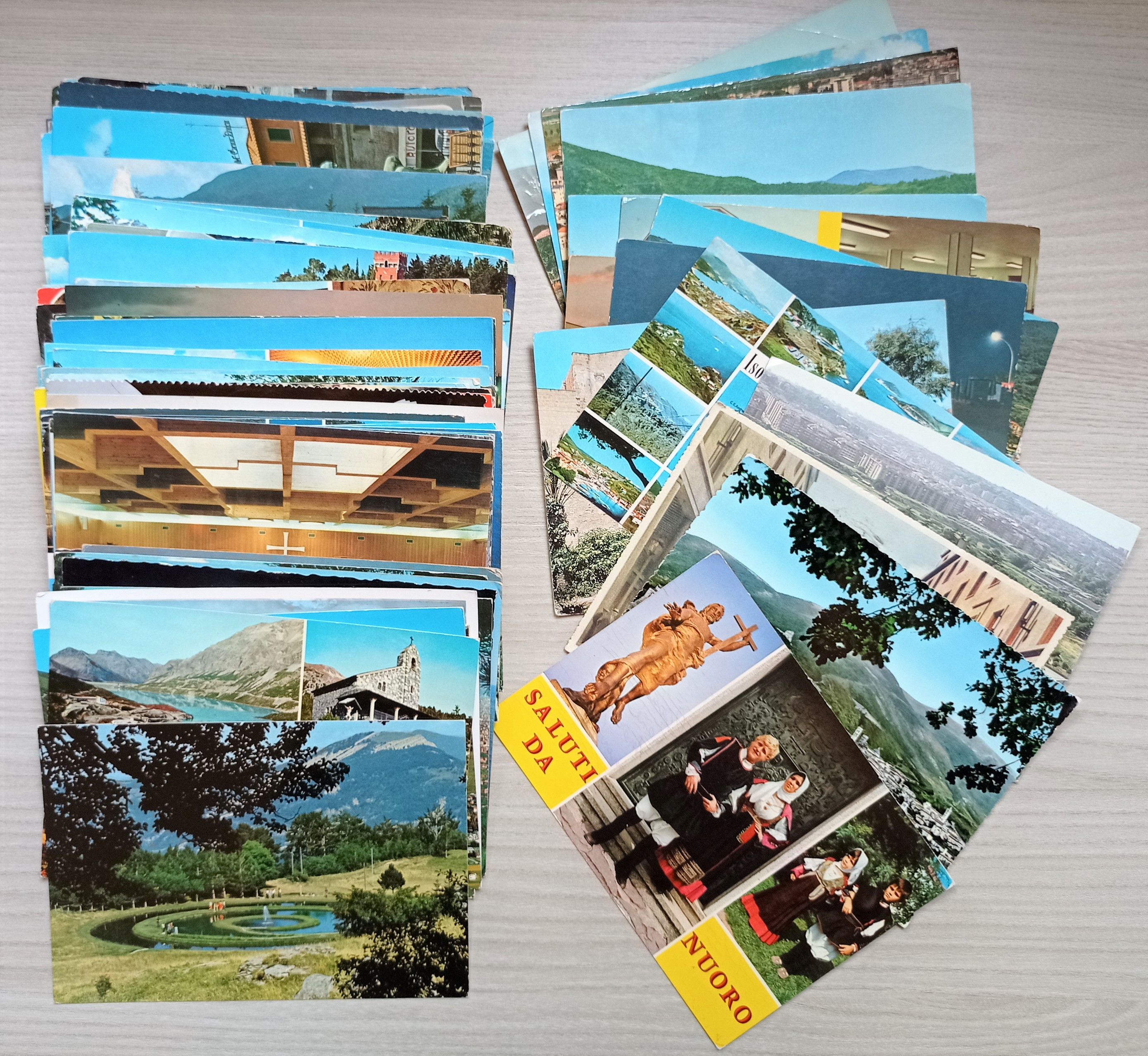 Lotto Cartoline 100 pz. - Formato Grande a colori 1950/1980 …