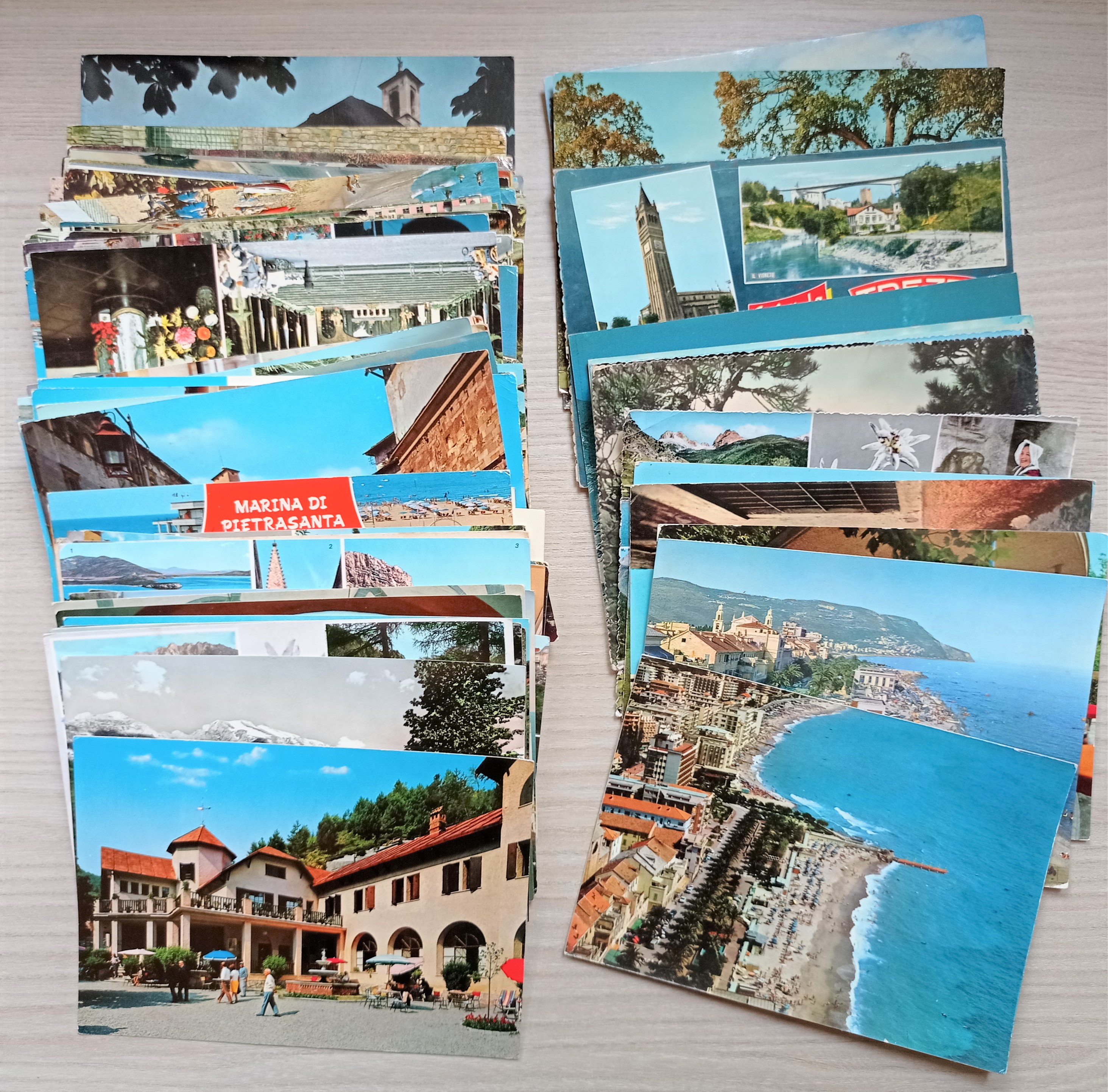 Lotto Cartoline 100 pz. - Formato Grande a colori 1950/1980 …