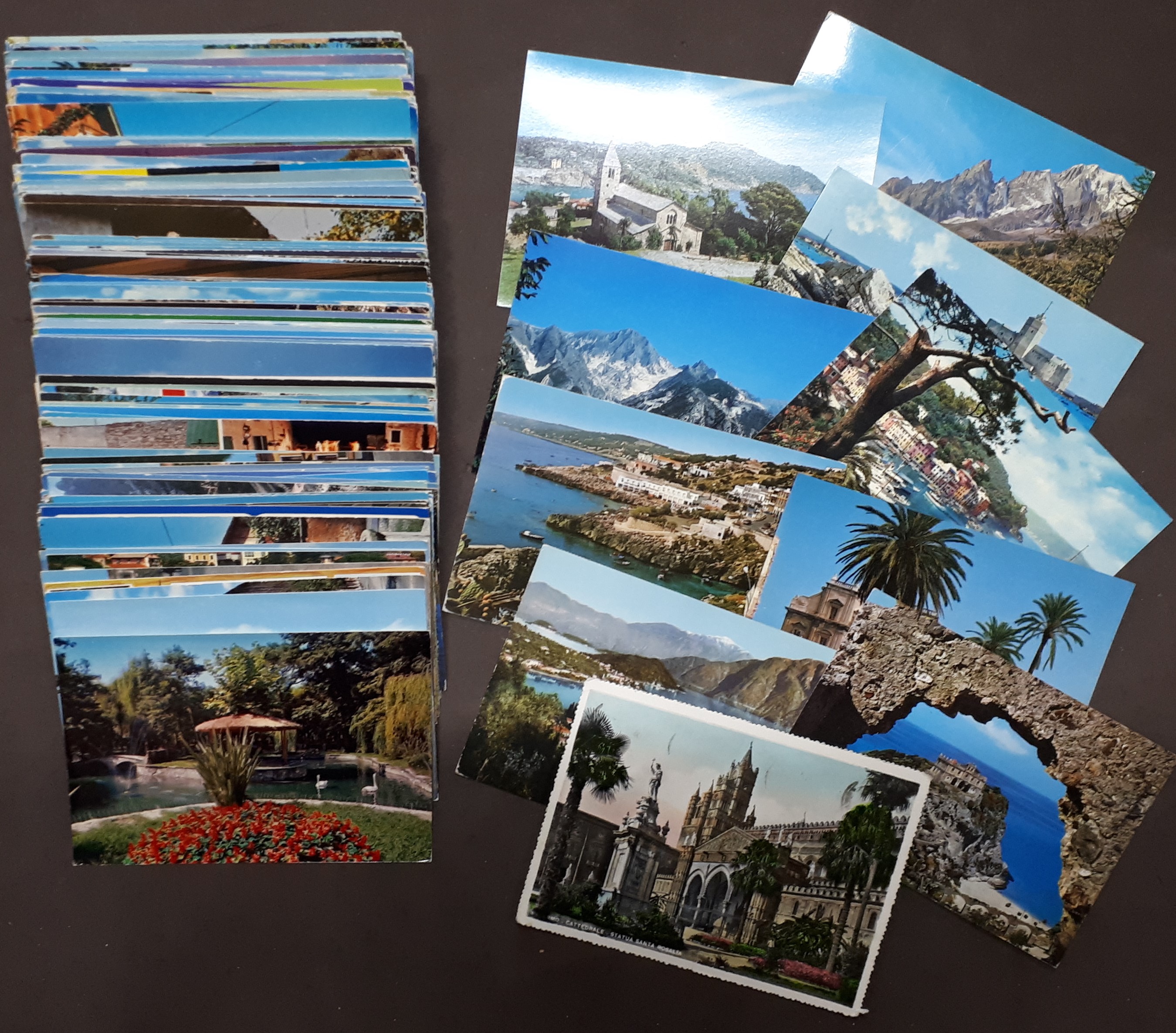 Lotto Cartoline 200 pz. - Formato Grande a colori 1950/1980 …