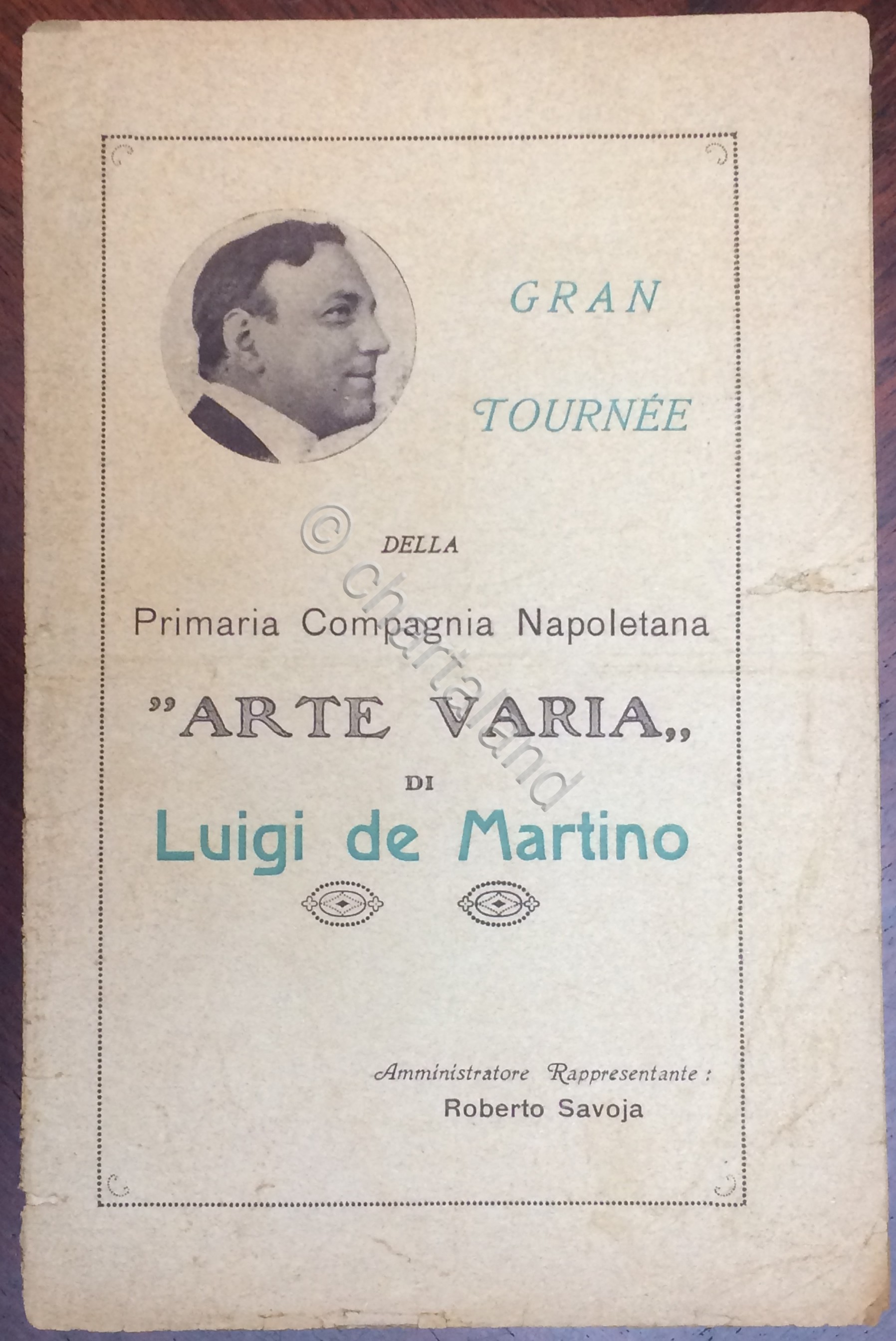 Luigi De Martino - Arte Varia - Gran Tournée Primaria …
