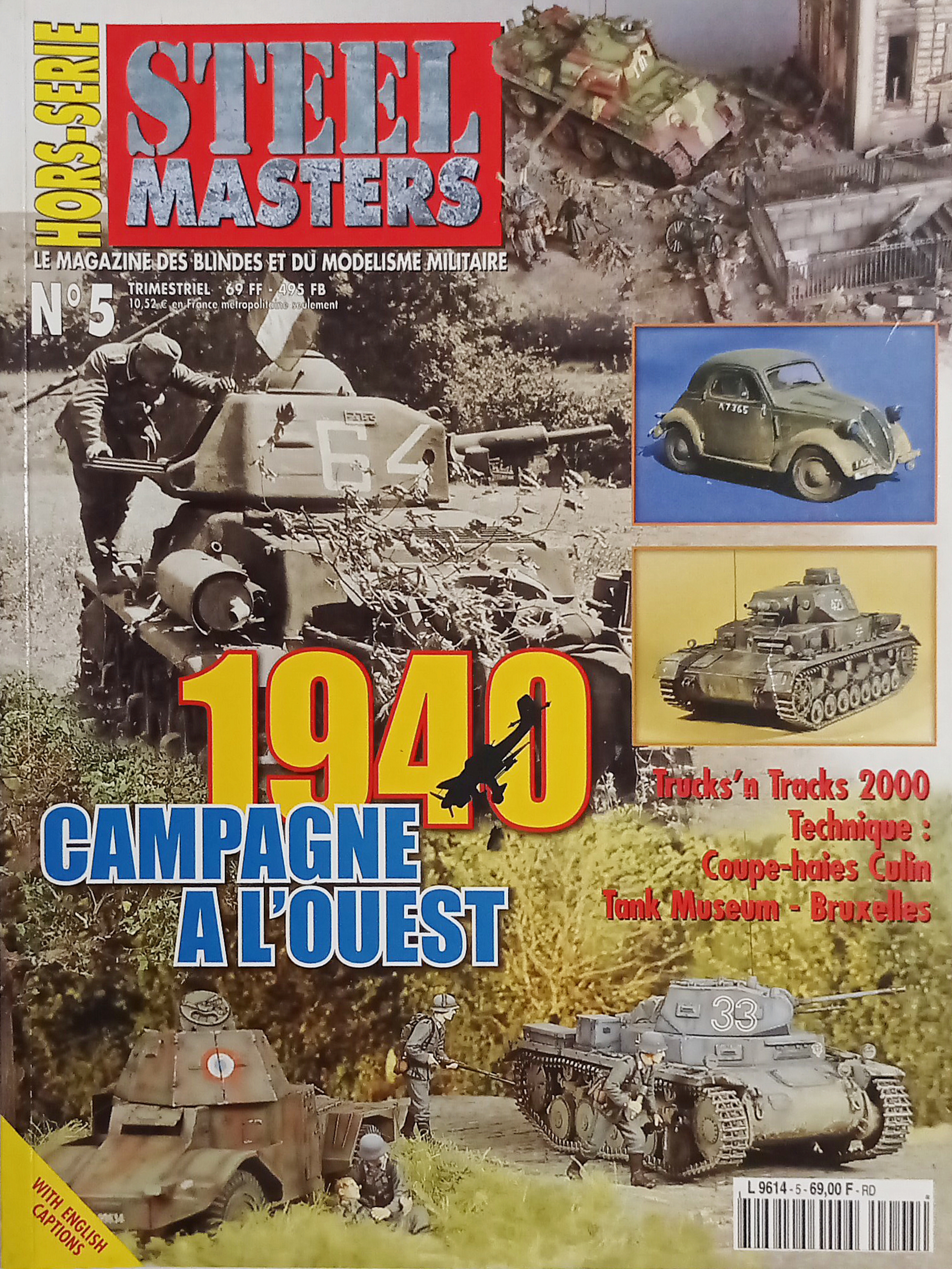 Magazine des Blindés et du Modélisme Militaire - Steel Masters …