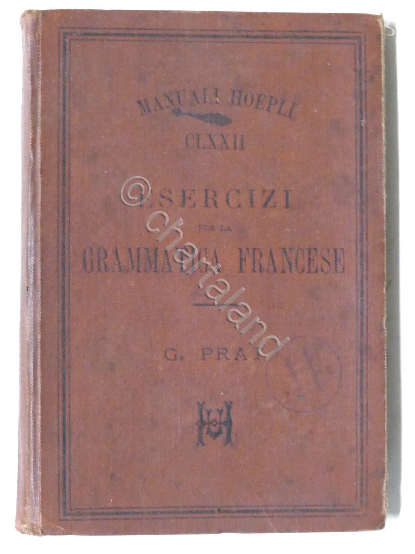 Manuale Hoepli - G. Prat - Esercizi grammatica francese - …