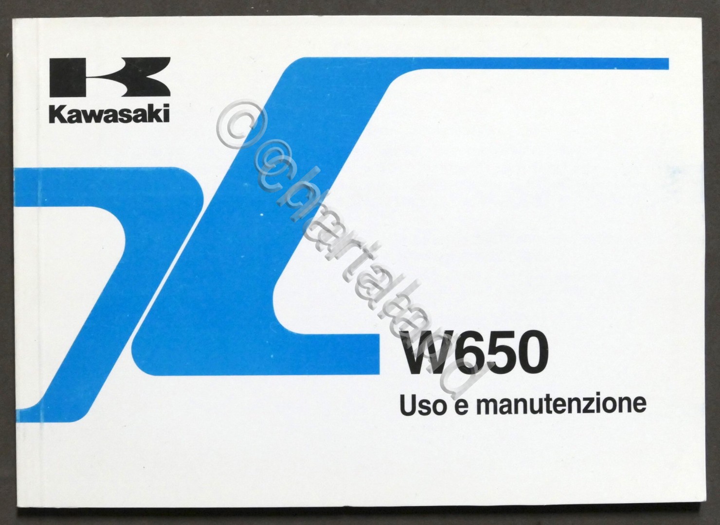 Manuale uso e manutenzione moto Kawasaki W650 - ed. 1999
