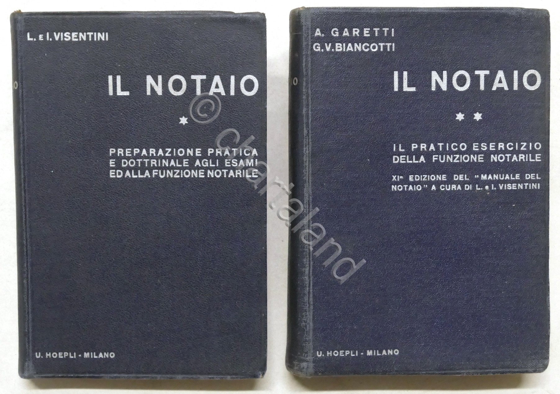 Manuali Hoepli L. e I. Visentini - Il Notaio - …