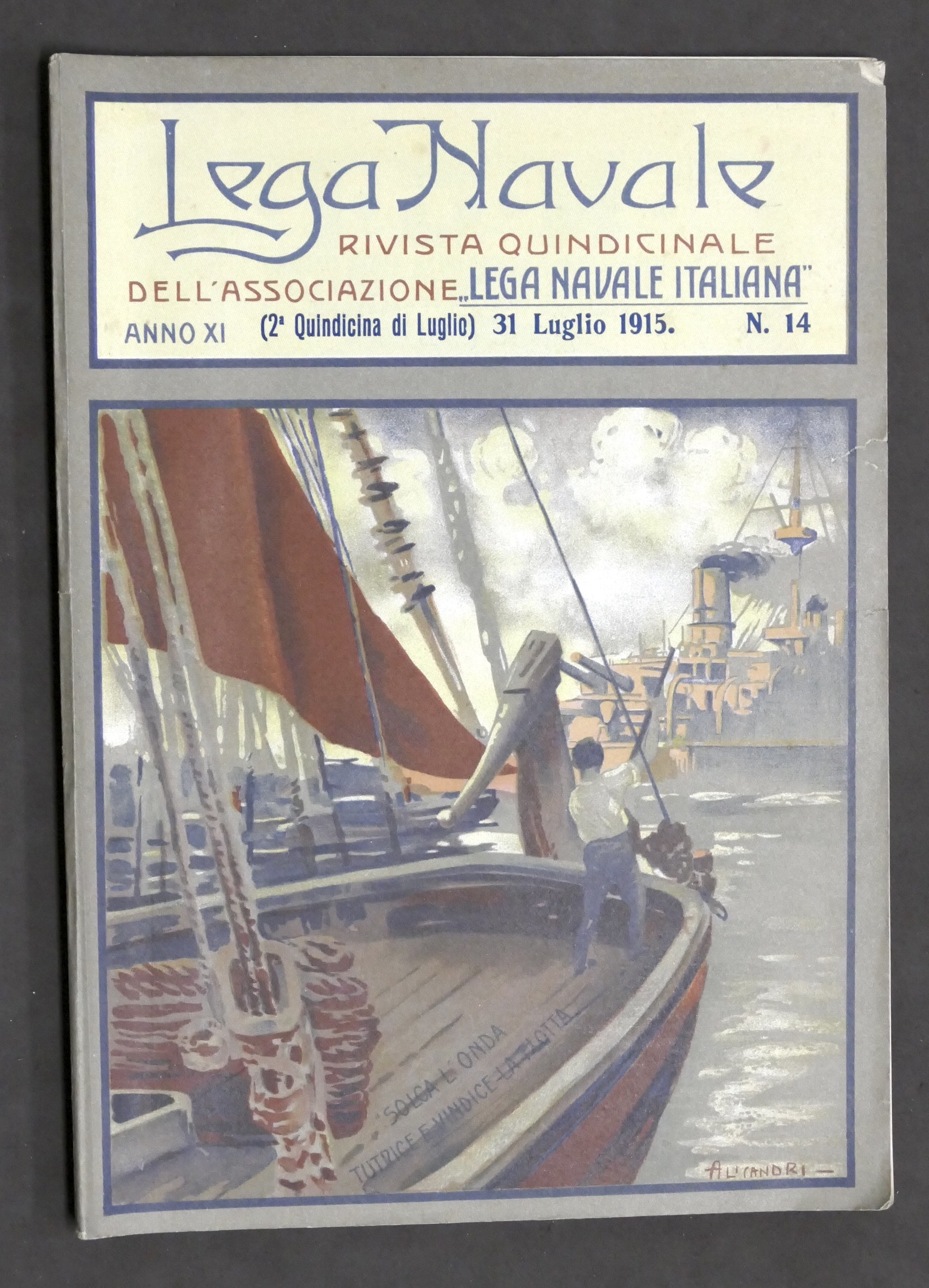 Marina - Lega Navale - Rivista quindicinale - Anno XI …