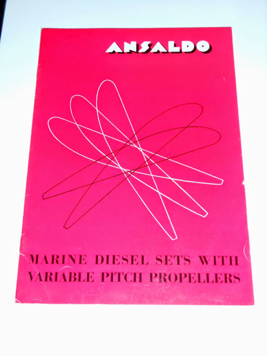 Marina Brochure ANSALDO Marine Diesel Sets with Variable Pitch Propellers