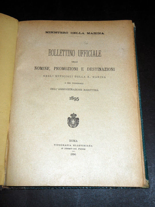Marina Militare - Bollettino Ufficiale delle Nomine Promozioni Ufficiali - …