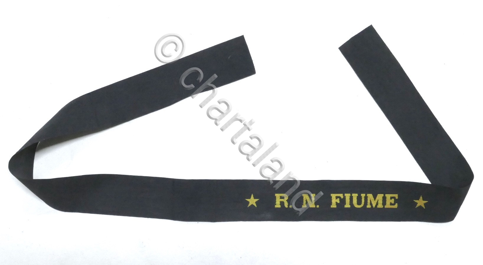 Marina Militare - Nastro cappello Nave R. N. Fiume incrociatore …