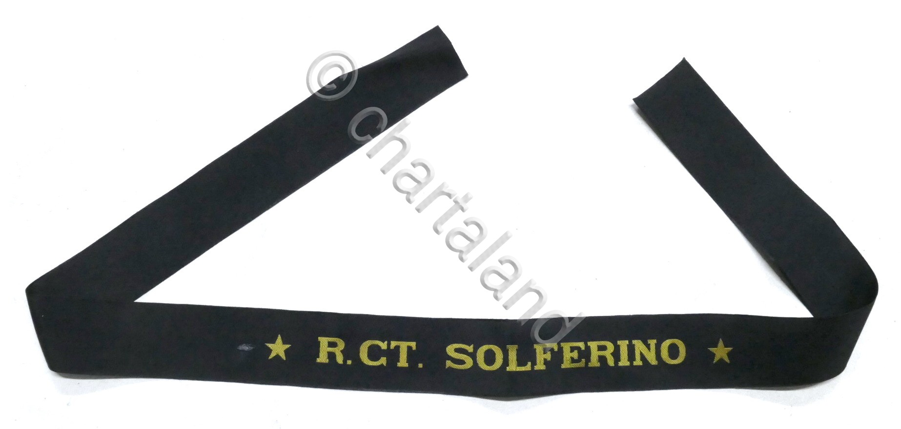 Marina Militare - Nastro cappello R. CT. Solferino cacciatorpediniere - …
