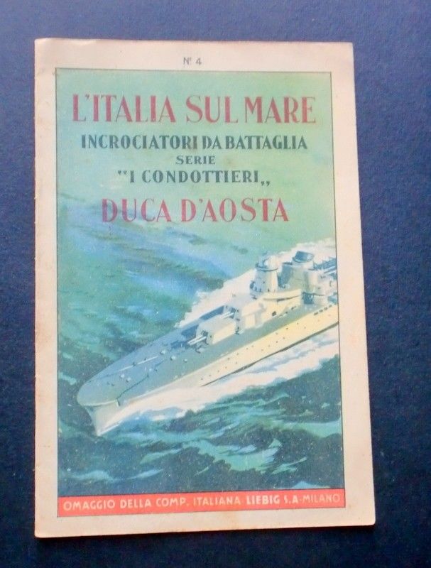 Marina Militare - Pubblicità Liebig - L'Italia sul mare - …