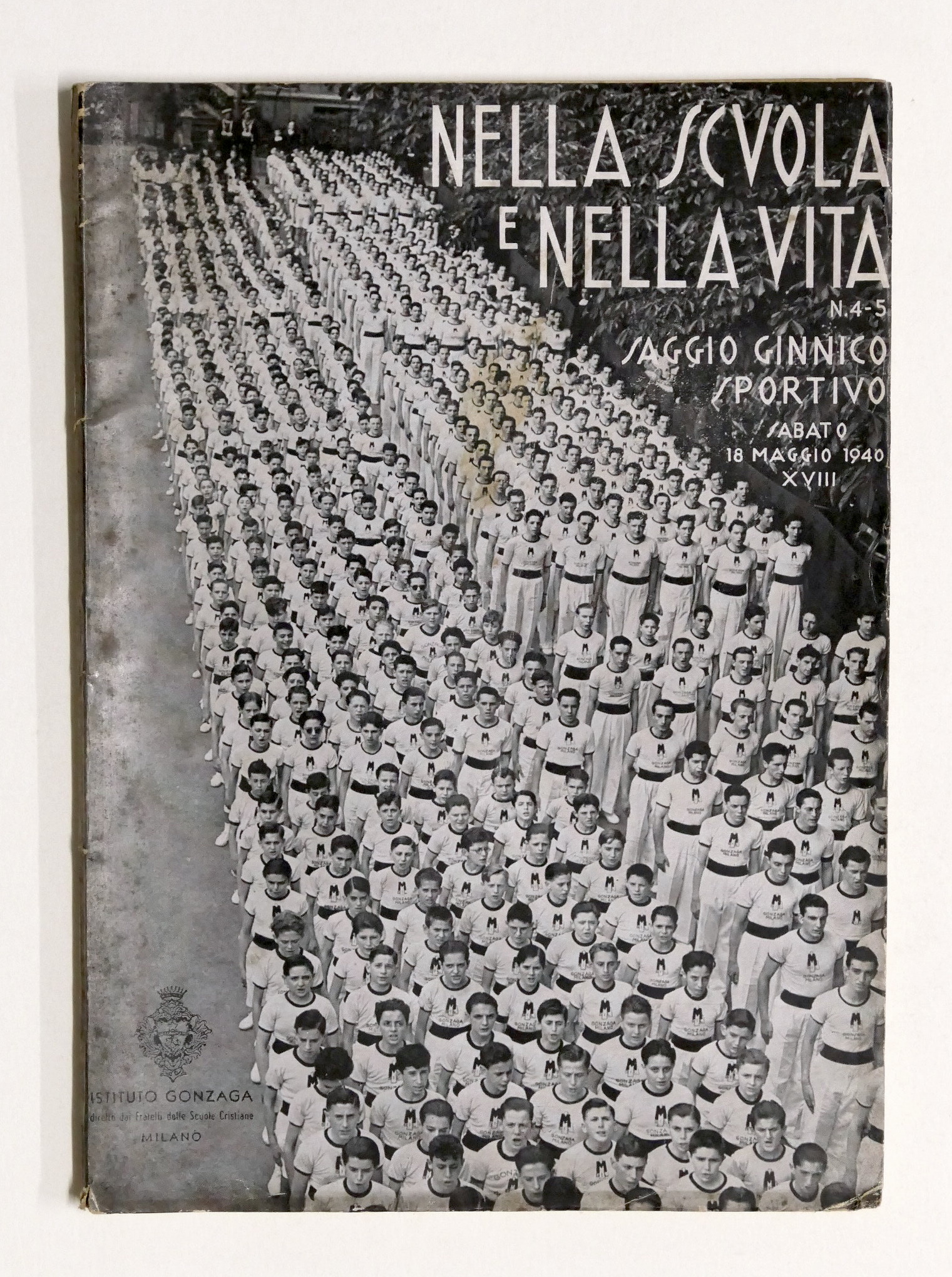 Milano Nella scuola nella vita Istituto Gonzaga Bollettino N° 4 …
