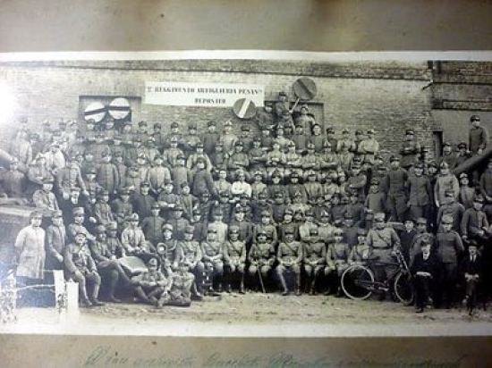 Militaria - Fotografia 2° Reggimento Artiglieria Pesante Alessandria - 1925