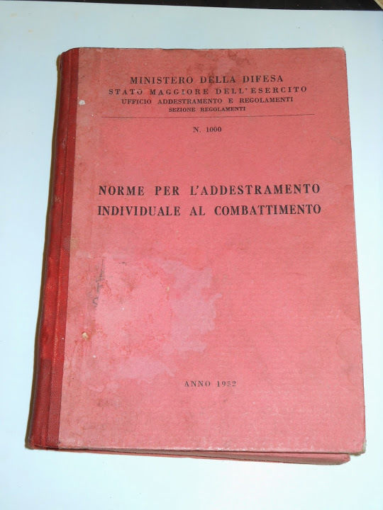 Militaria - Norme per l' addestramento individuale al combattimento - …