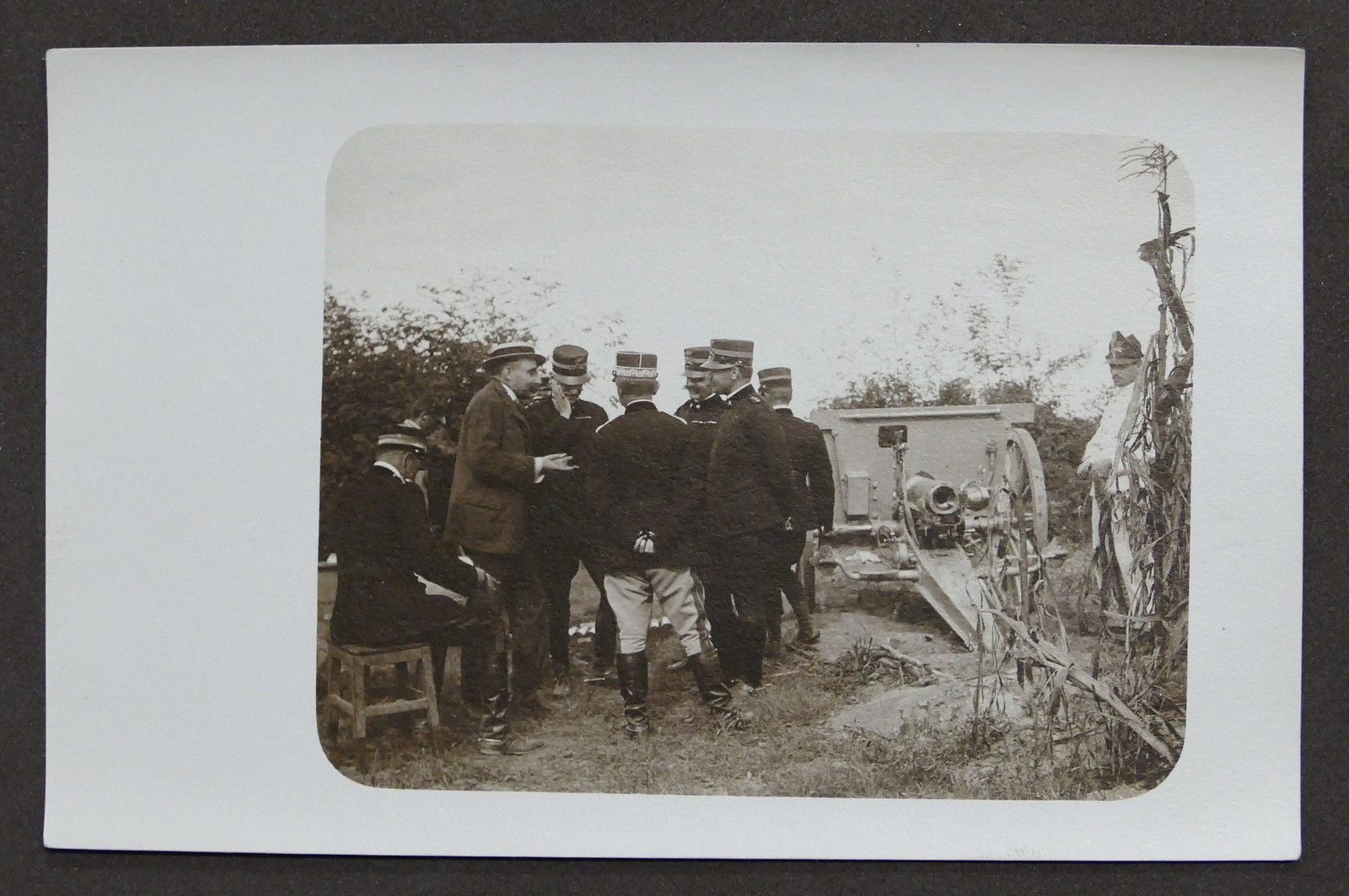 Militaria Foto d'epoca - cartolina (18) Esercito Reparto Mitraglieri - …