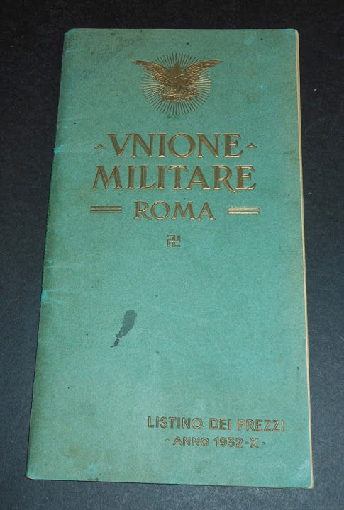 Militaria Unione Militare Roma - Listino prezzi Uniformi Berretti Accessori …