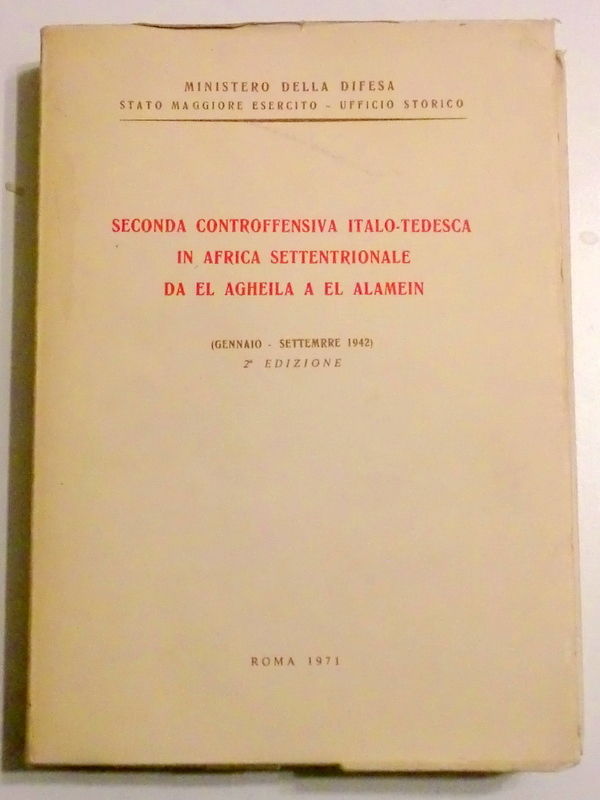 Ministero della difesa - Seconda Controffensiva Italo-Tedesca Africa - 1971
