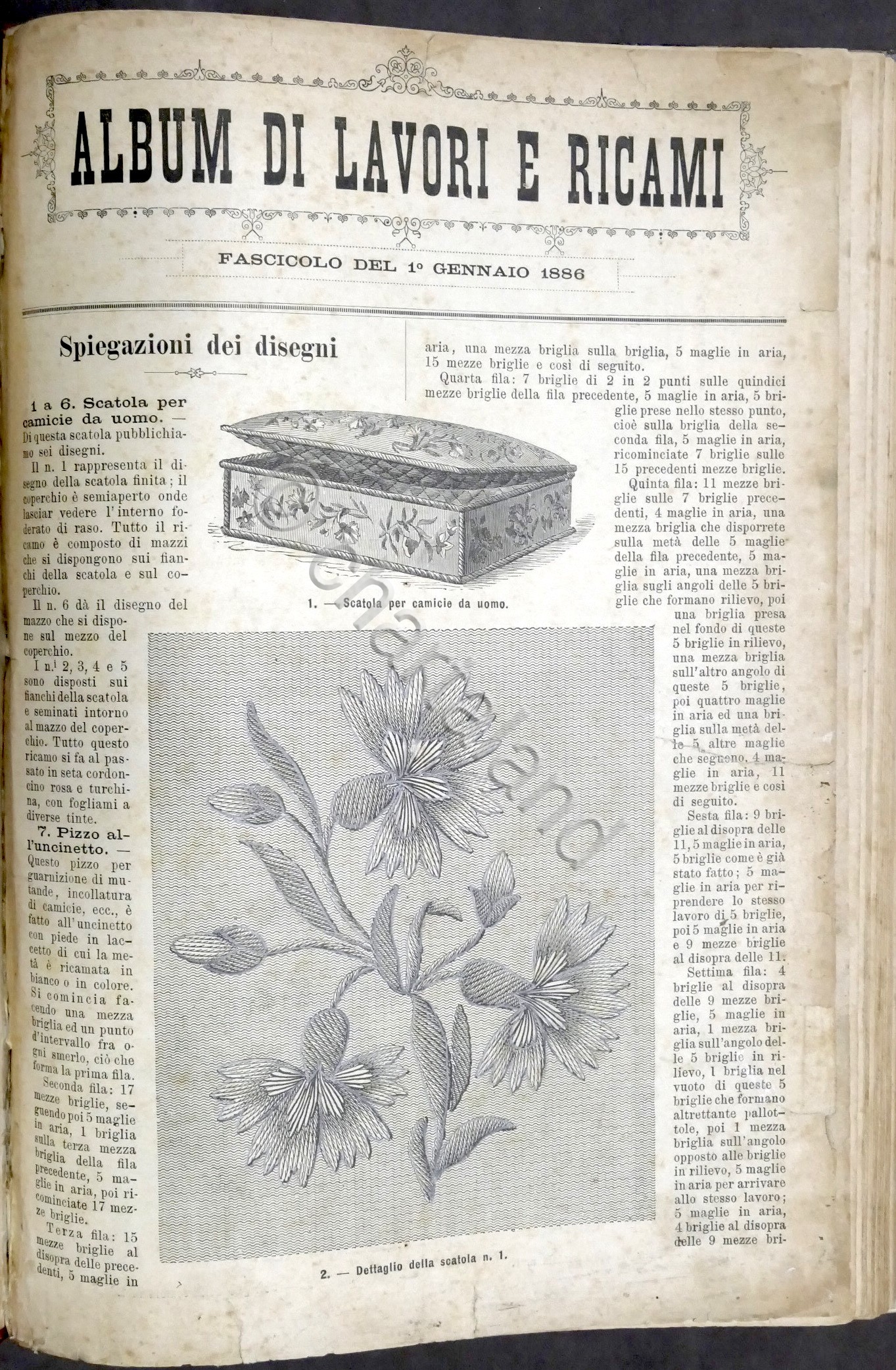 Moda - Album di Lavori e Ricami - Anno Completo …