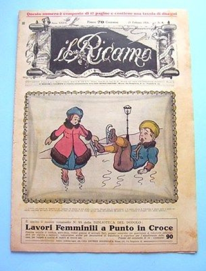 Moda Lavori Femminili - Giornale settimanale Il Ricamo n. 8 …