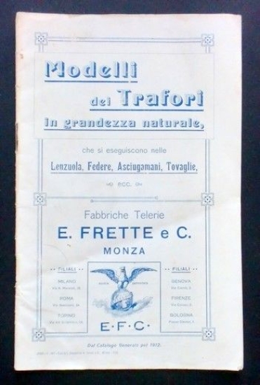 Moda Ricami - Fabbrica Telerie E. Frette e C. - …