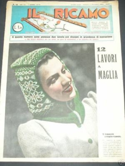 Moda Rivista Il Ricamo - lavori maglia abiti donna N. …