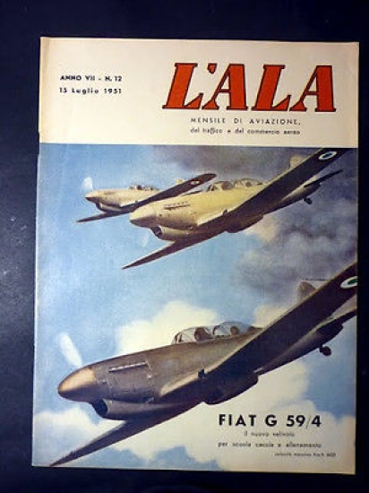 Modellismo Aereo Aeronautica - L'Ala - n. 12 - 1951