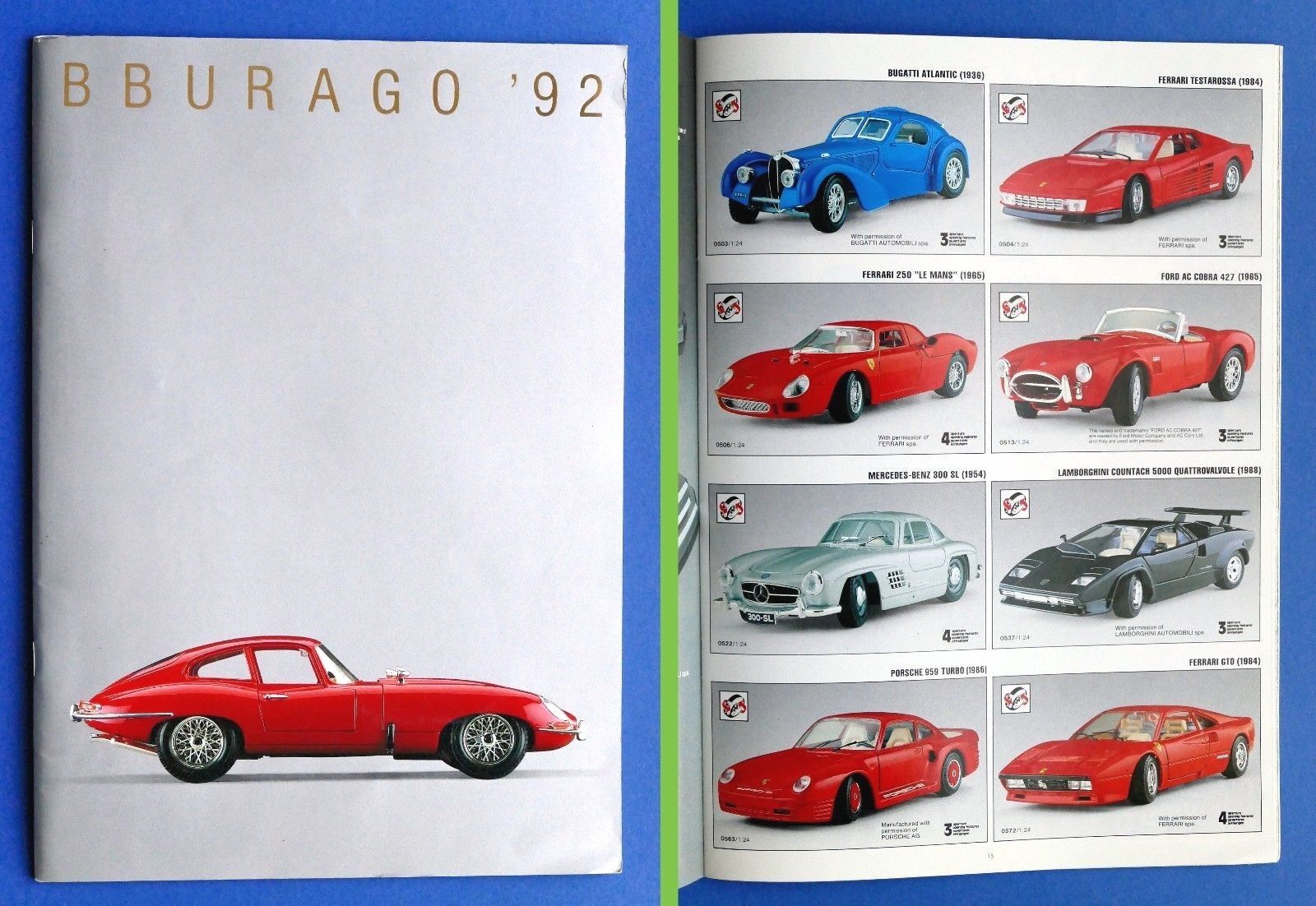 Modellismo Auto - Catalogo BBurago 1992