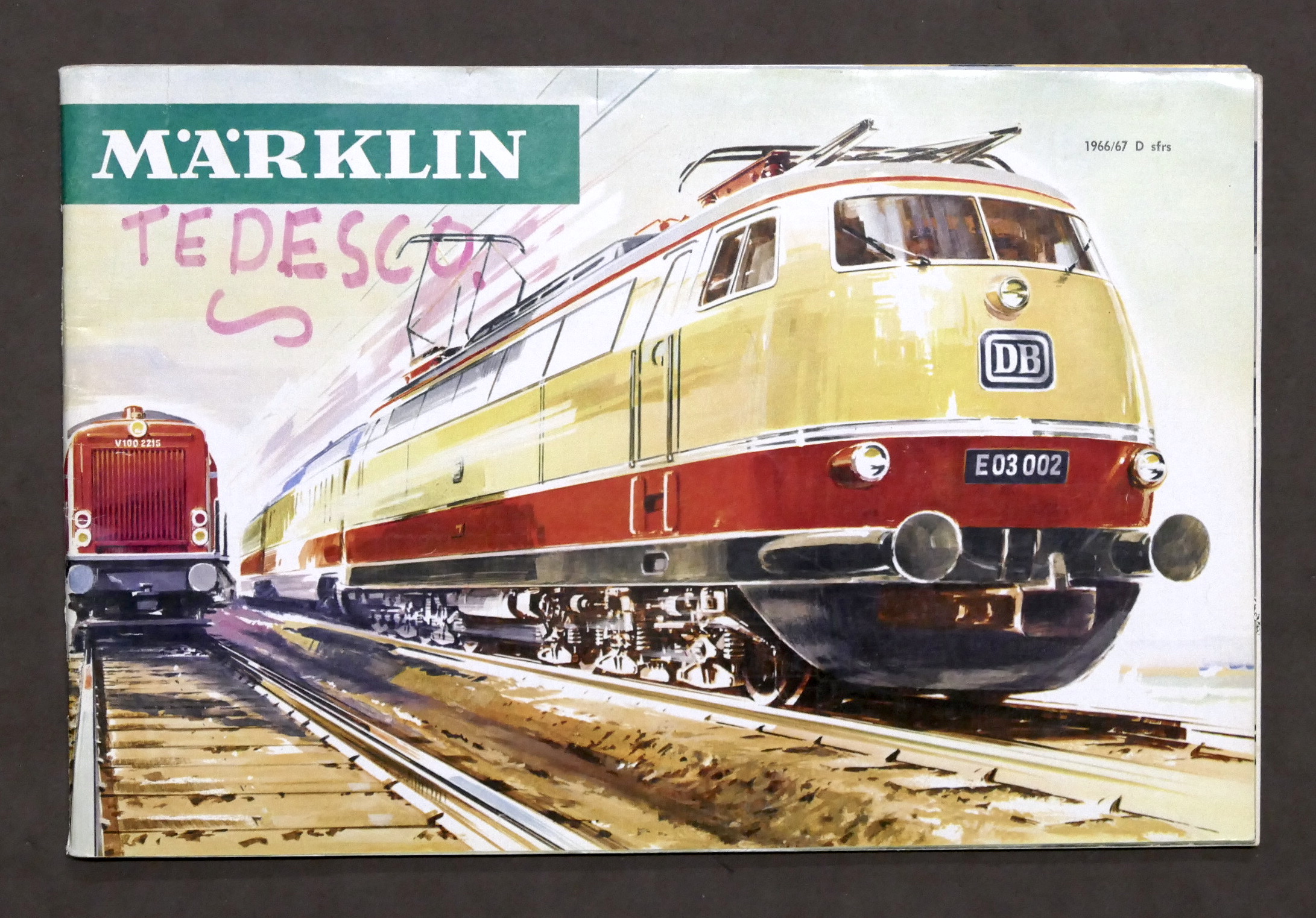 Modellismo Ferroviario - Catalogo Marklin - 1966 / 1967 D