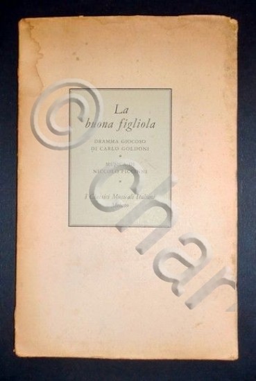 Musica - La buona figliola - Dramma giocoso di Carlo …