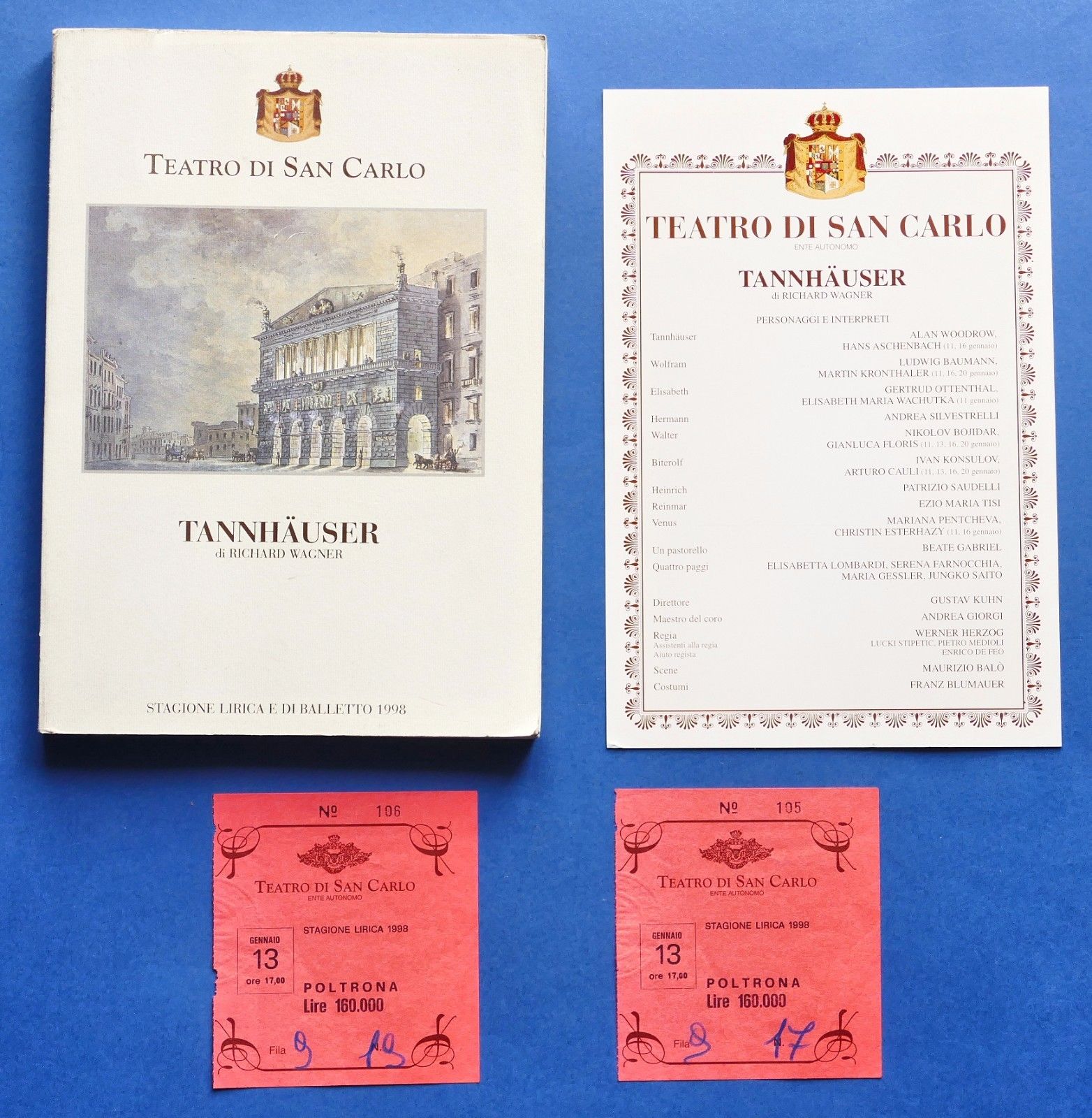 Musica - Libretto, locandina e biglietti Tannhauser - Teatro di …