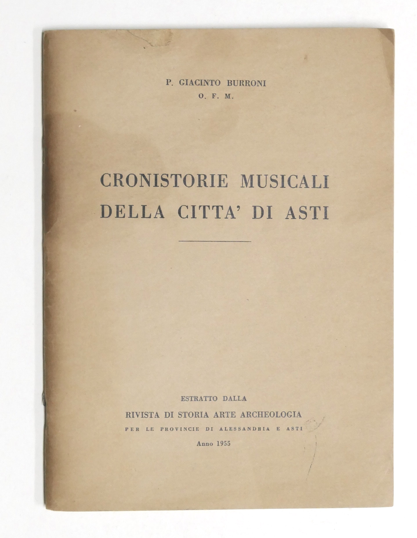 Musica - P. G. Burroni - Cronistorie musicali della Città …