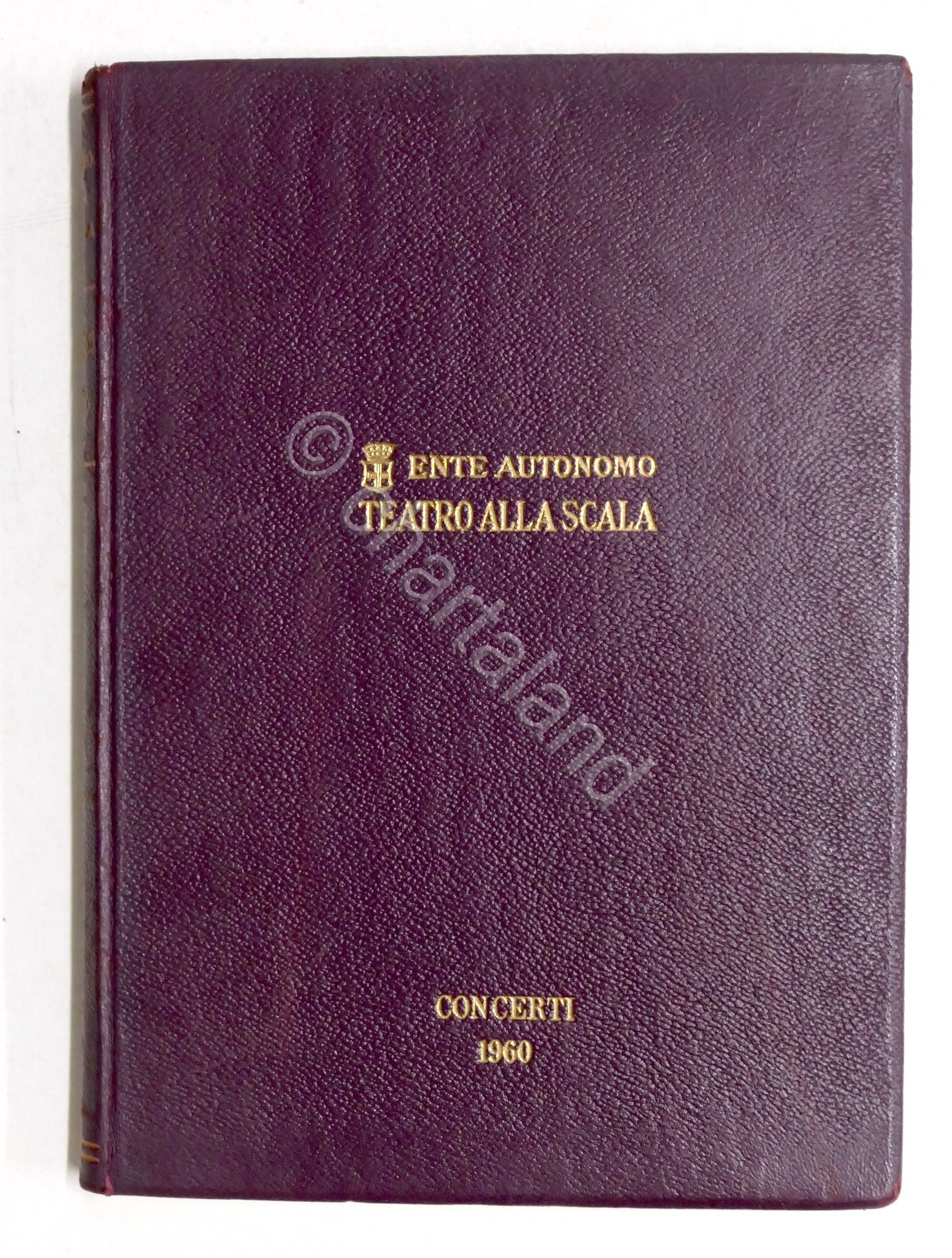 Musica - Teatro alla Scala - Concerti - Stagione 1960