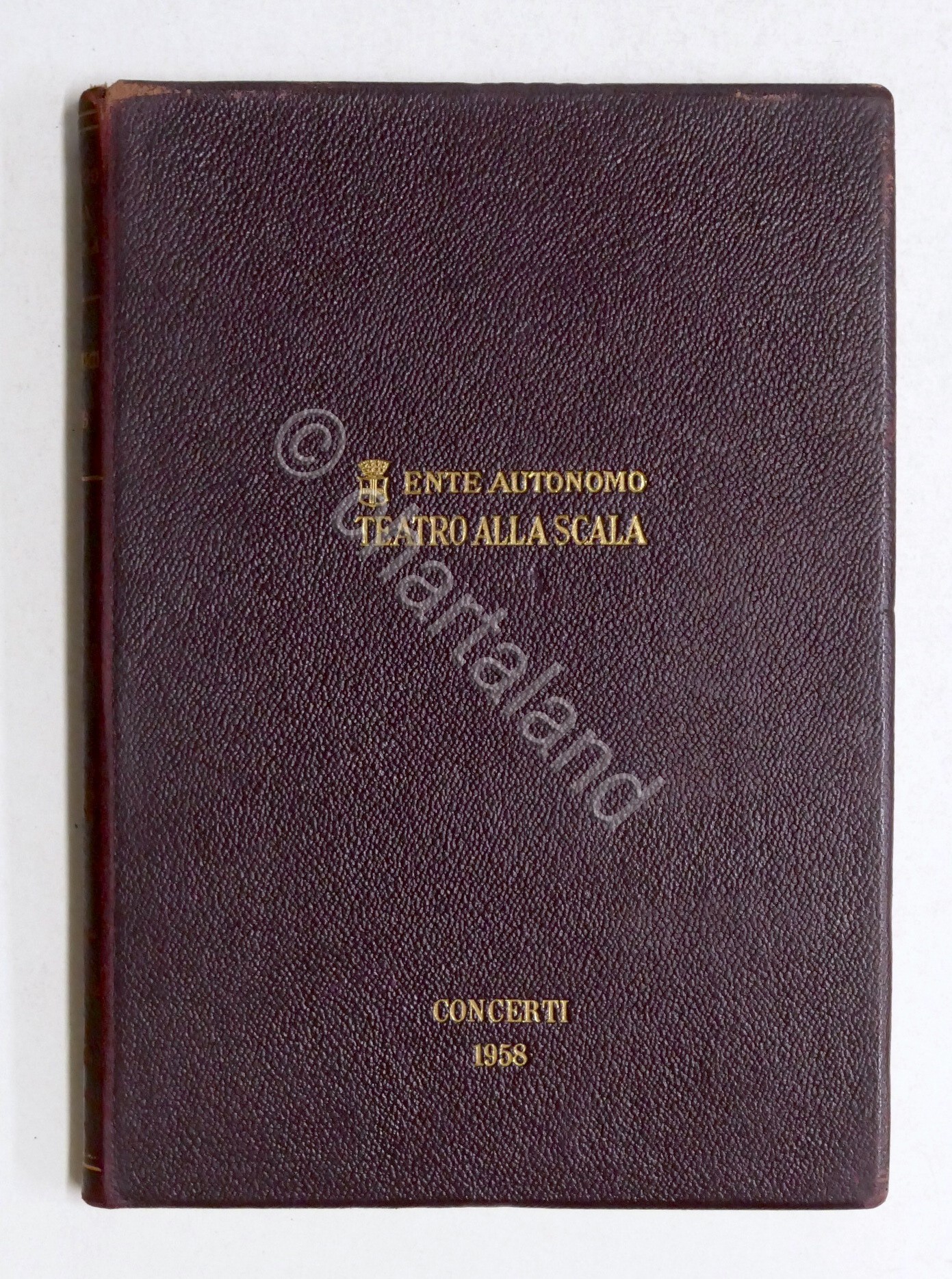 Musica - Teatro alla Scala - Concerti d'autunno 1958