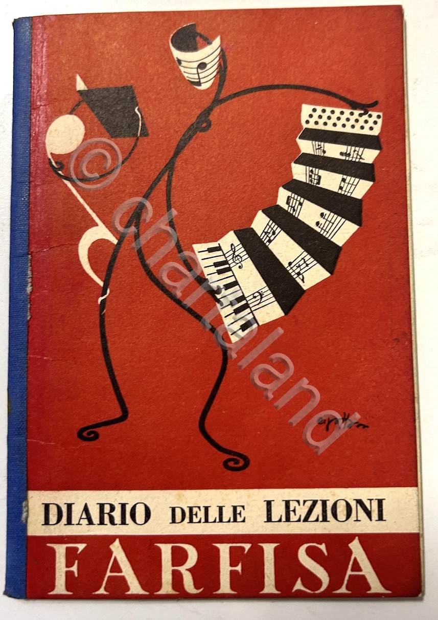 Musica fisarmonica - Diario delle lezioni Farfisa - ed. 1954