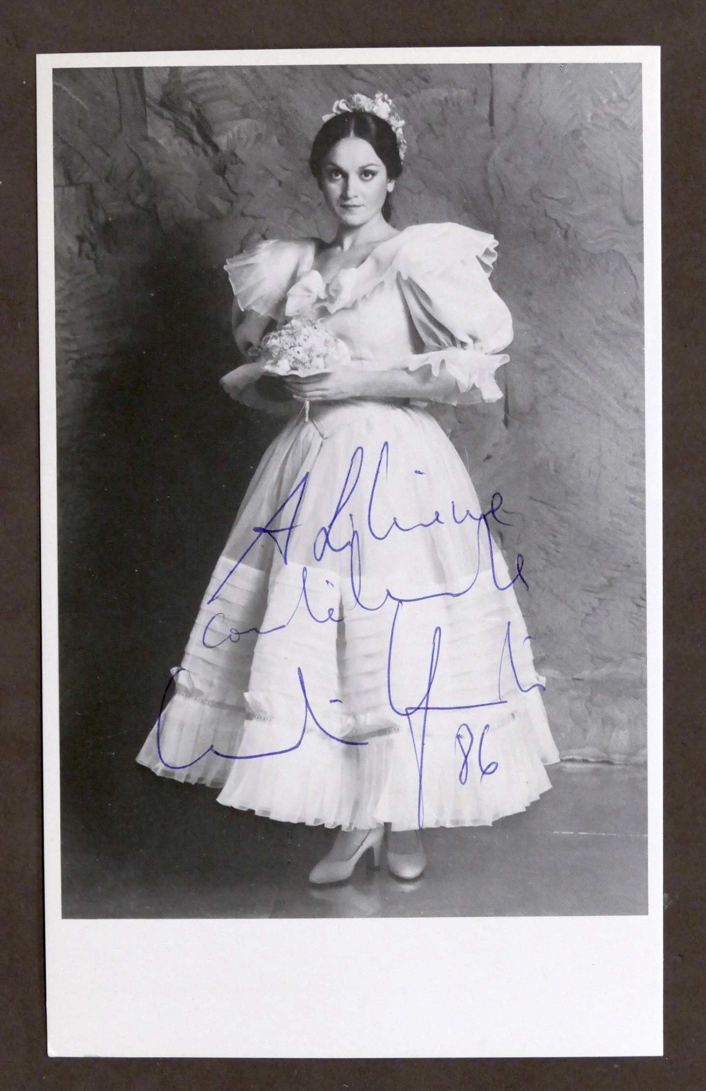 Musica Lirica - Autografo del soprano italiano Cecilia Gasdia - …