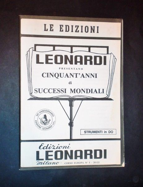 Musica Spartiti - 50 anni di successi mondiali - Strumenti …